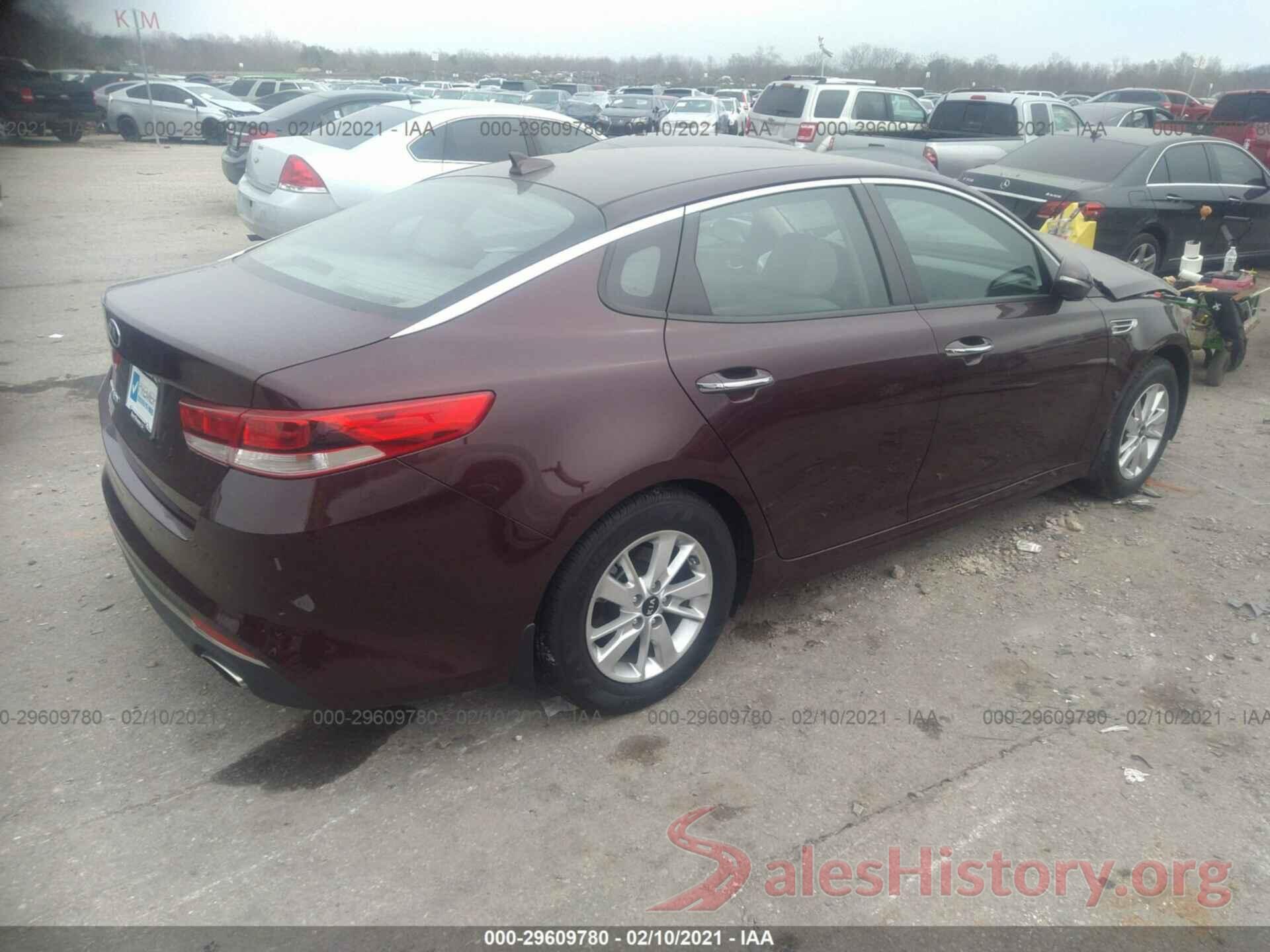 5XXGT4L39GG025877 2016 KIA OPTIMA