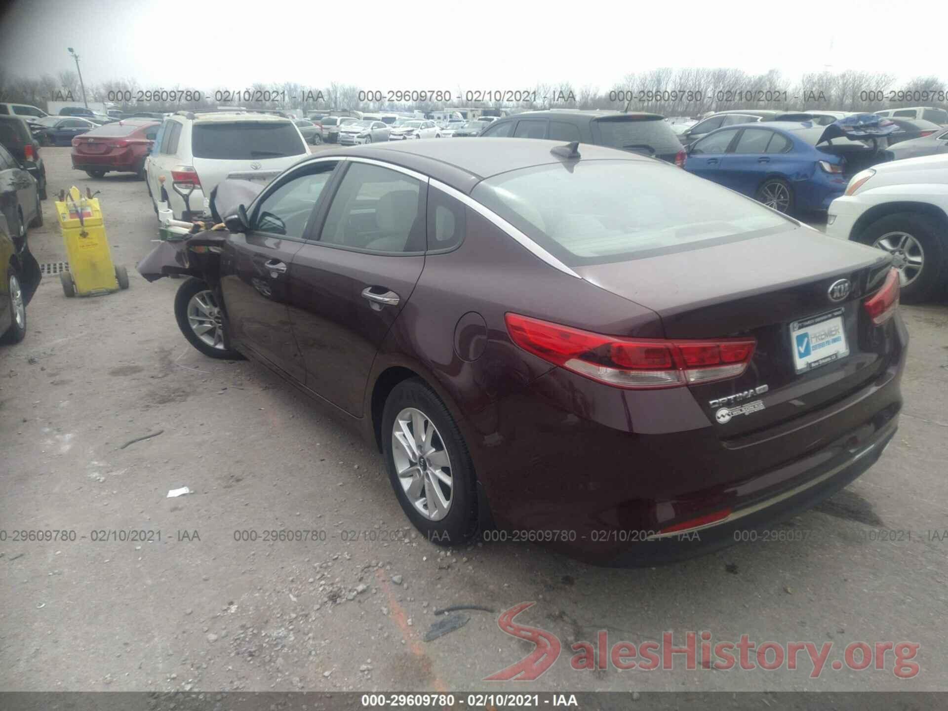 5XXGT4L39GG025877 2016 KIA OPTIMA