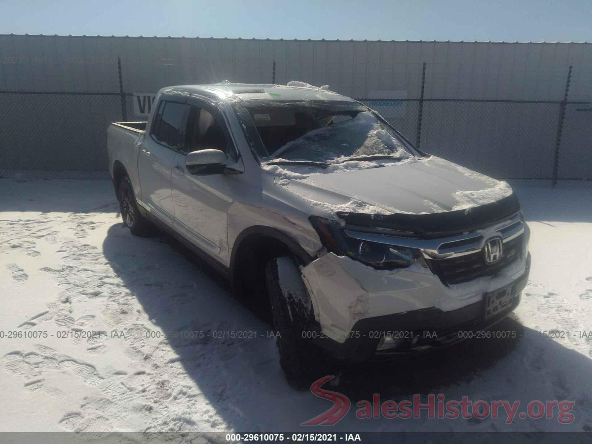 5FPYK3F12KB046987 2019 HONDA RIDGELINE