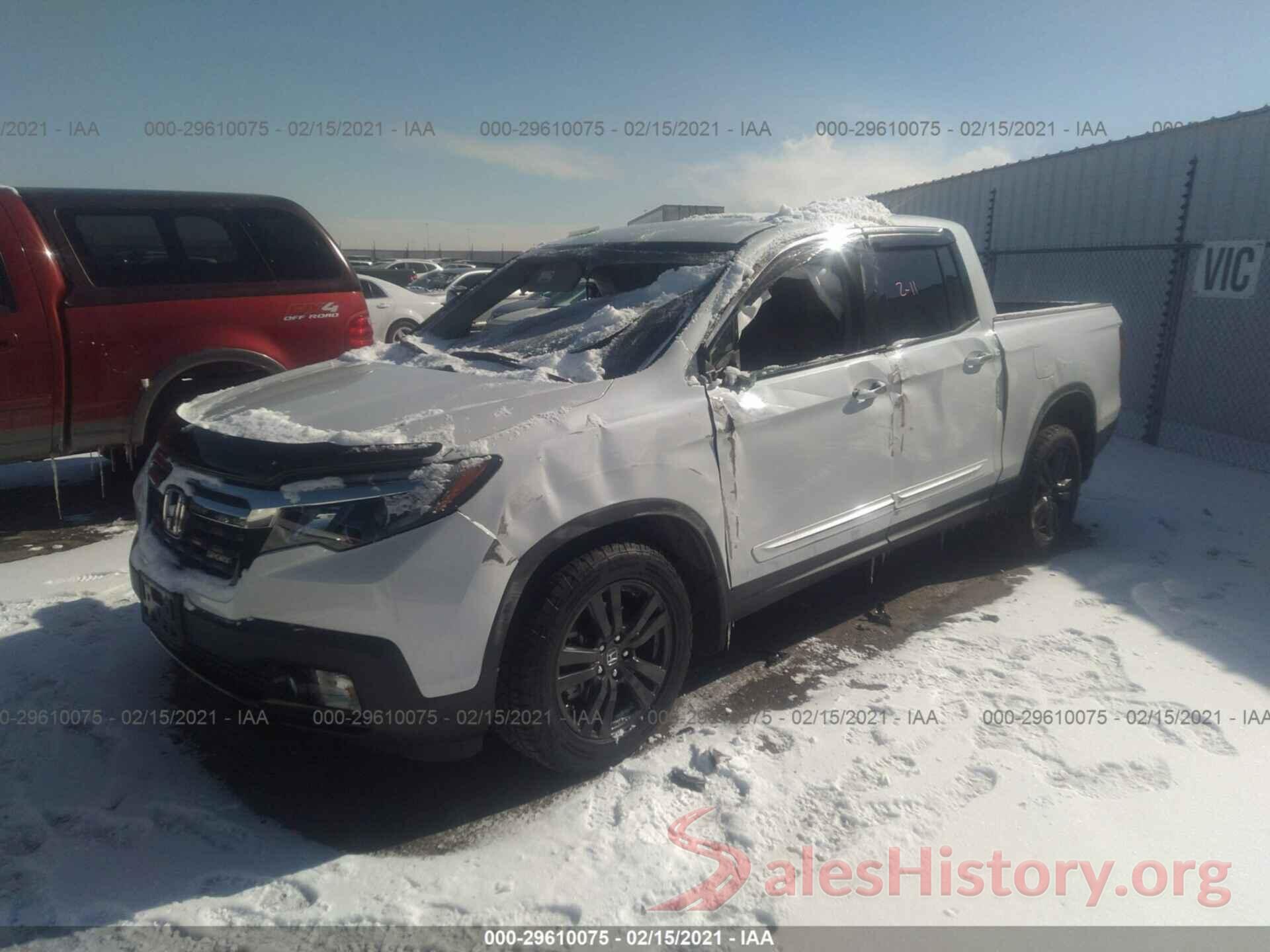 5FPYK3F12KB046987 2019 HONDA RIDGELINE