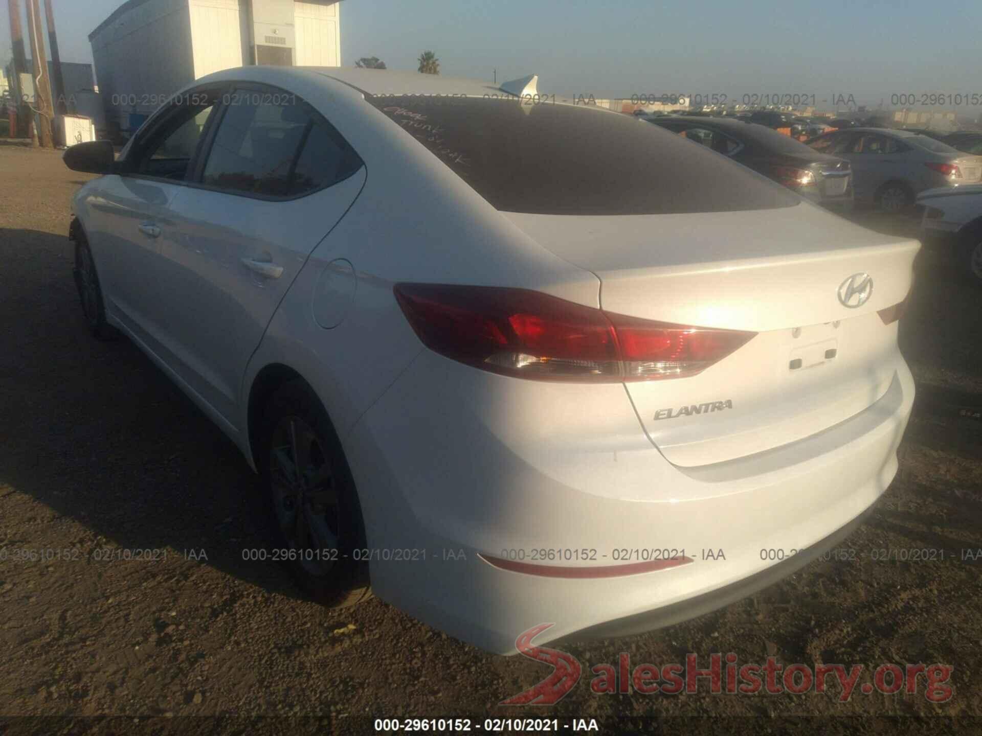 5NPD84LF7JH294325 2018 HYUNDAI ELANTRA