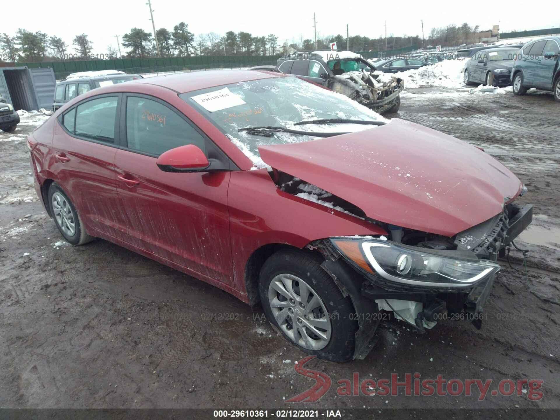 KMHD74LF0HU350300 2017 HYUNDAI ELANTRA