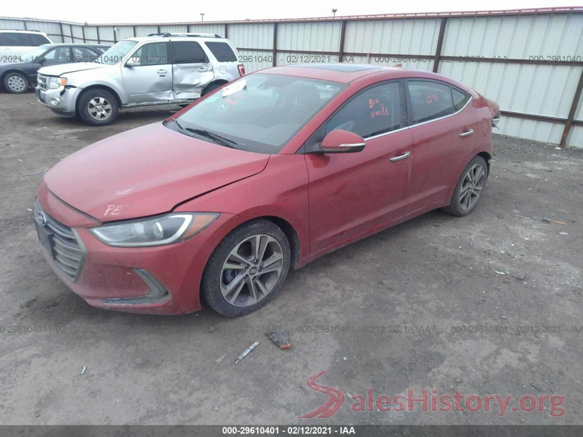 5NPD84LF4HH084436 2017 HYUNDAI ELANTRA