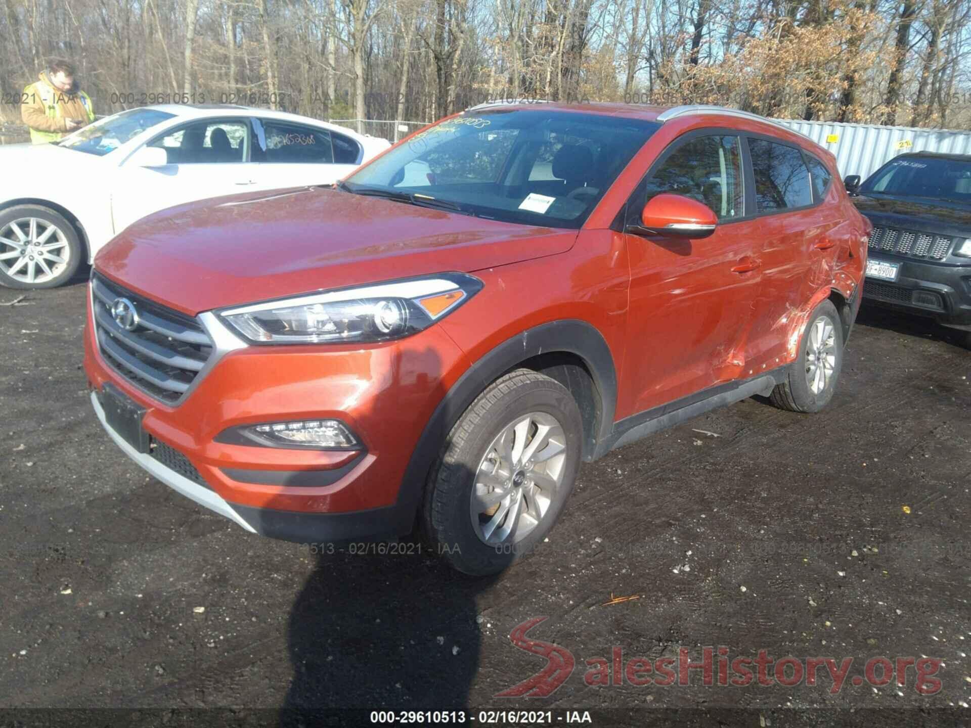 KM8J3CA27HU313303 2017 HYUNDAI TUCSON