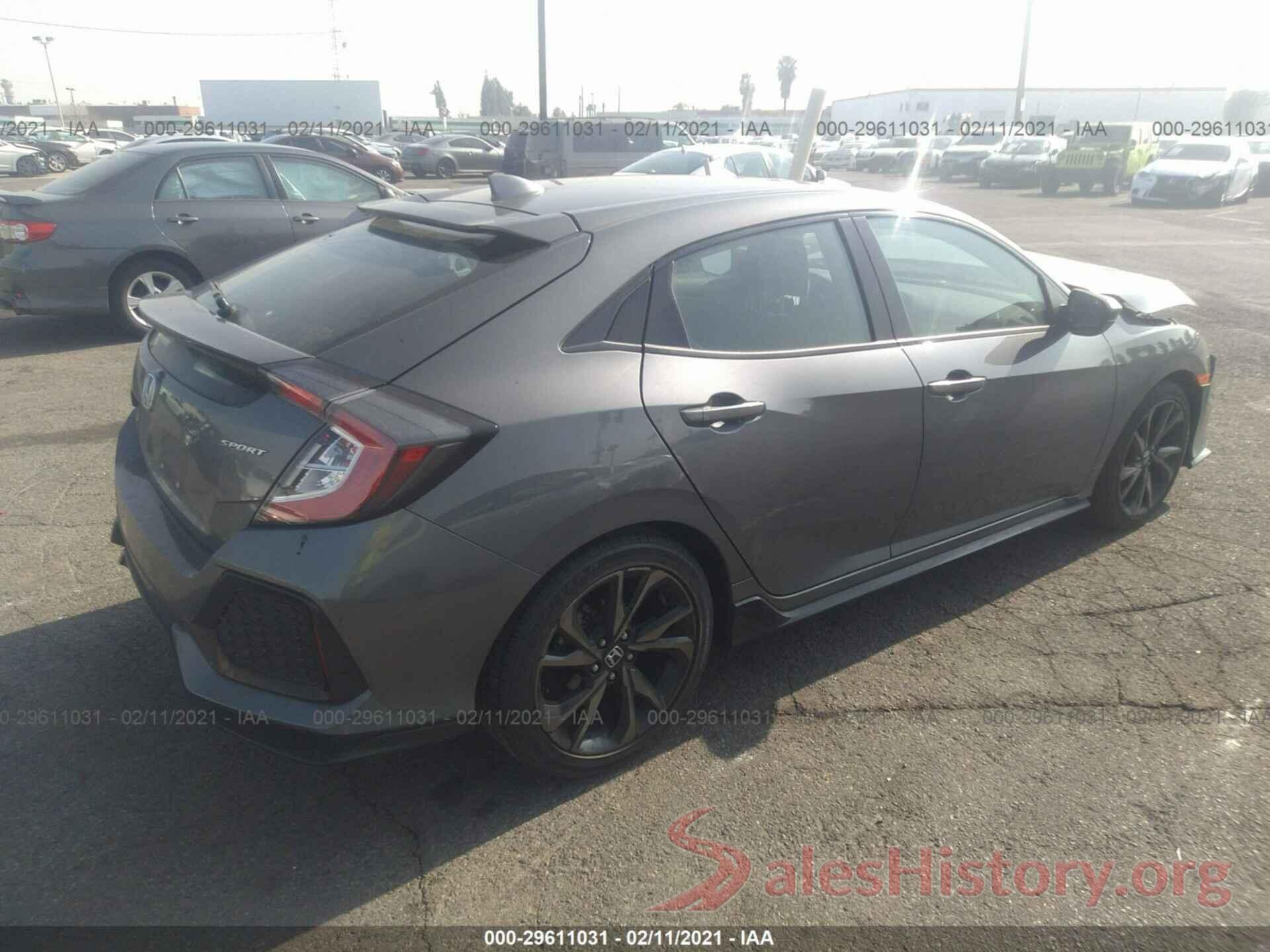 SHHFK7H47HU423402 2017 HONDA CIVIC HATCHBACK