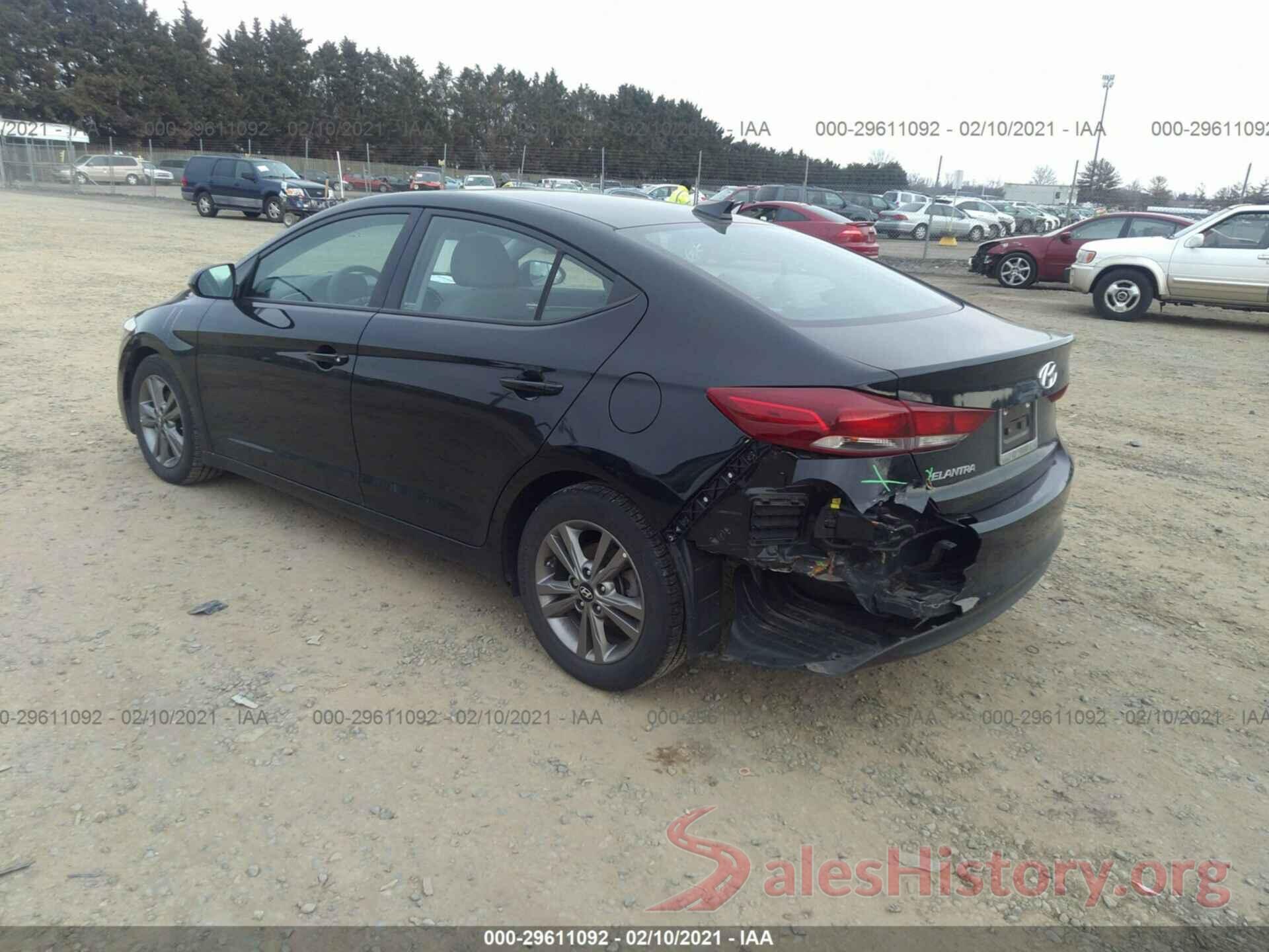 5NPD84LF0JH236167 2018 HYUNDAI ELANTRA