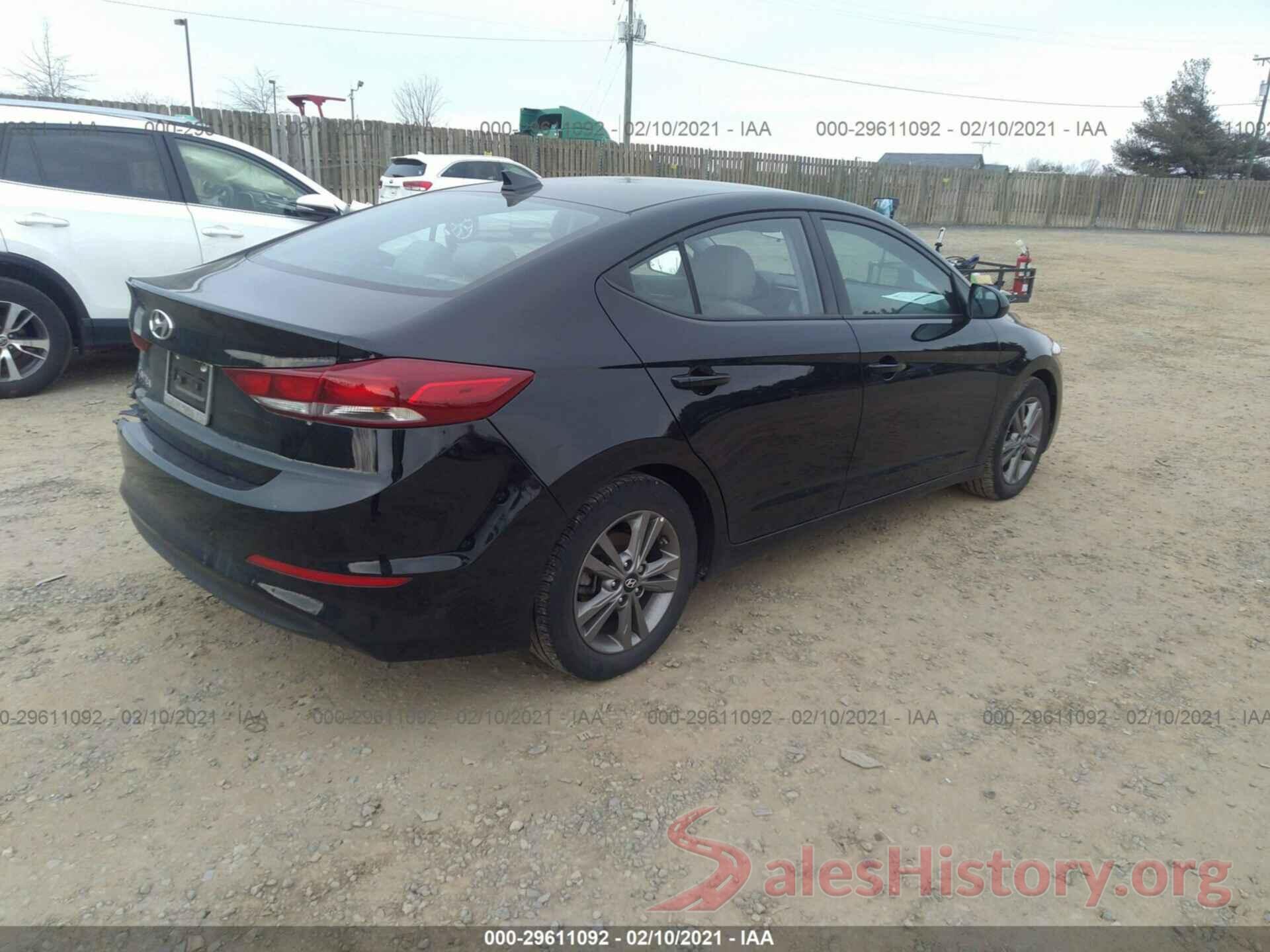 5NPD84LF0JH236167 2018 HYUNDAI ELANTRA