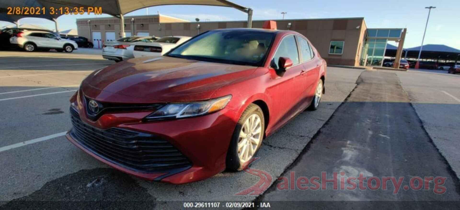 4T1B11HK2KU243110 2019 TOYOTA CAMRY