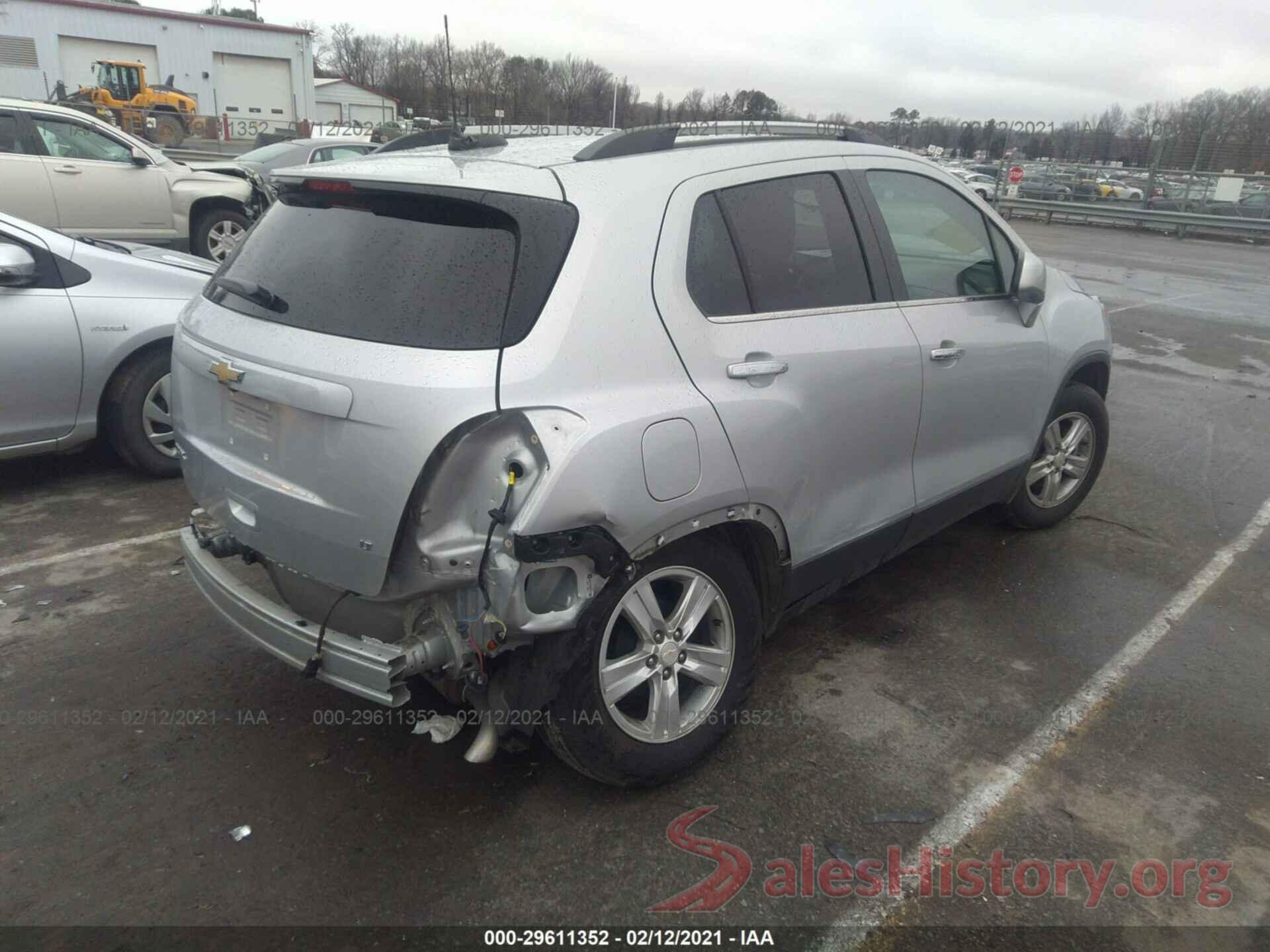 3GNCJLSB7KL230562 2019 CHEVROLET TRAX