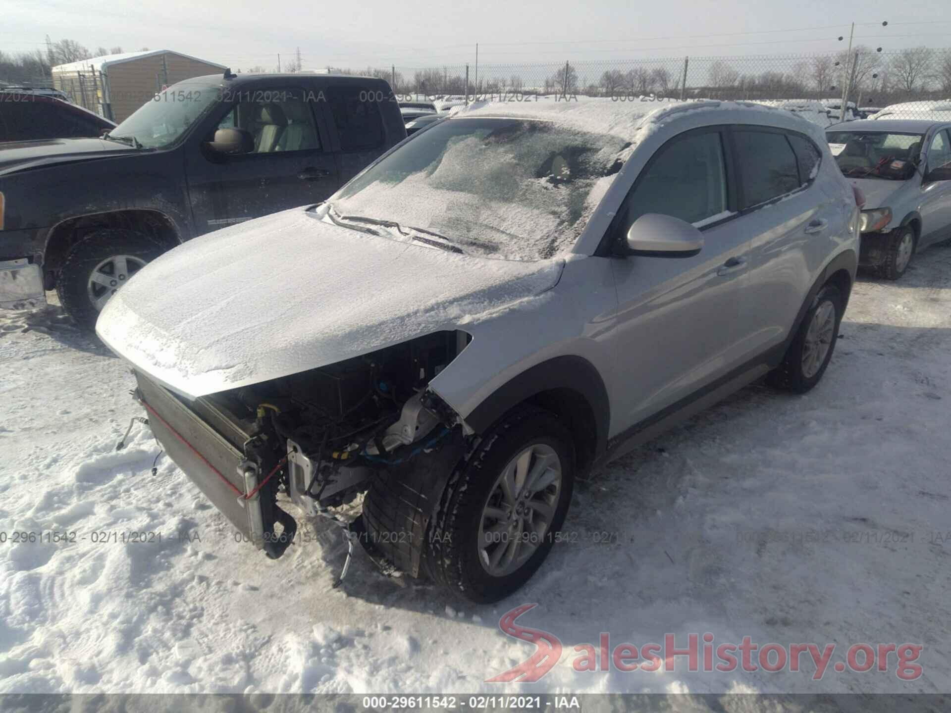 KM8J3CA4XJU654587 2018 HYUNDAI TUCSON