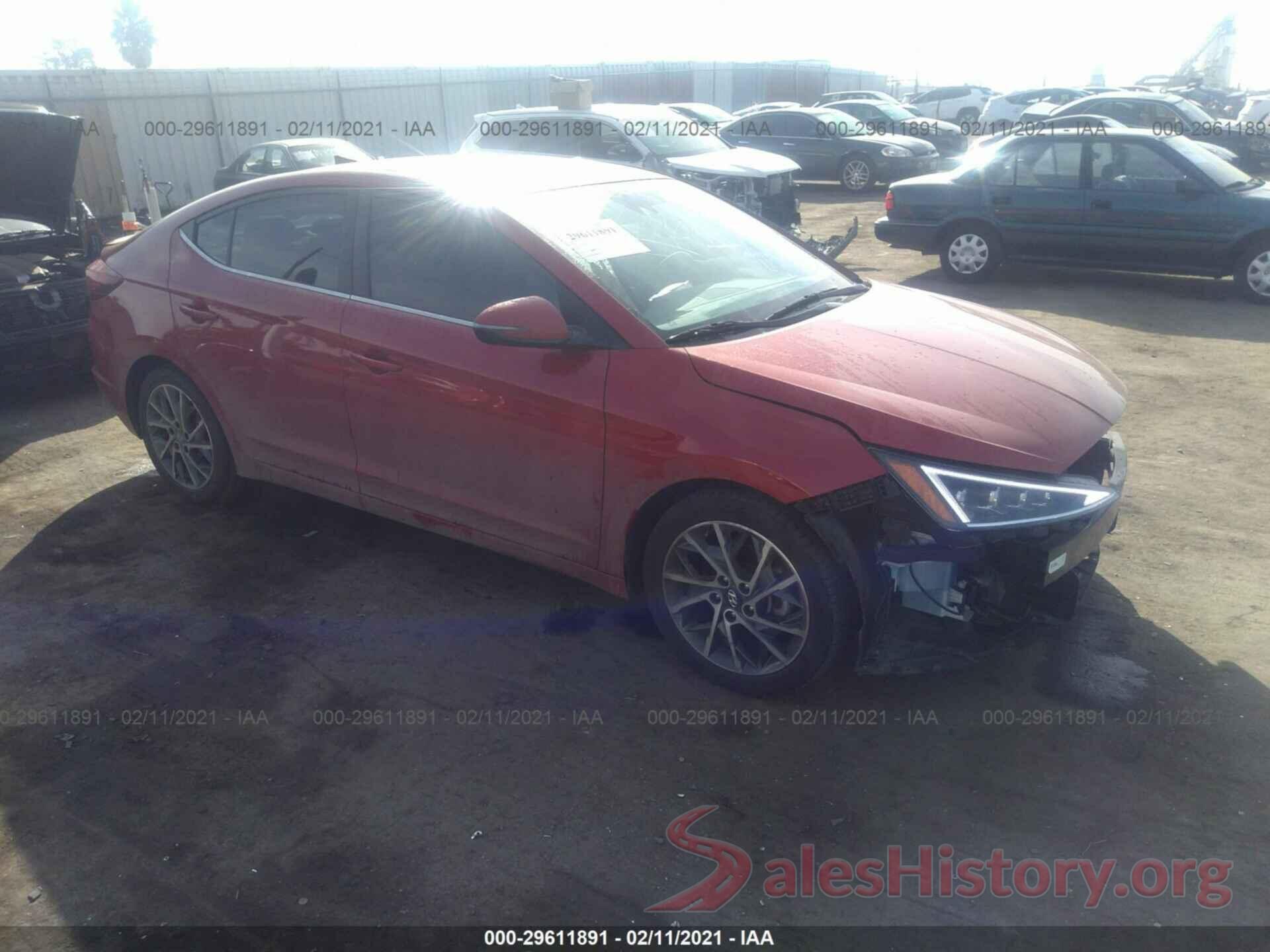 5NPD84LF5KH404967 2019 HYUNDAI ELANTRA