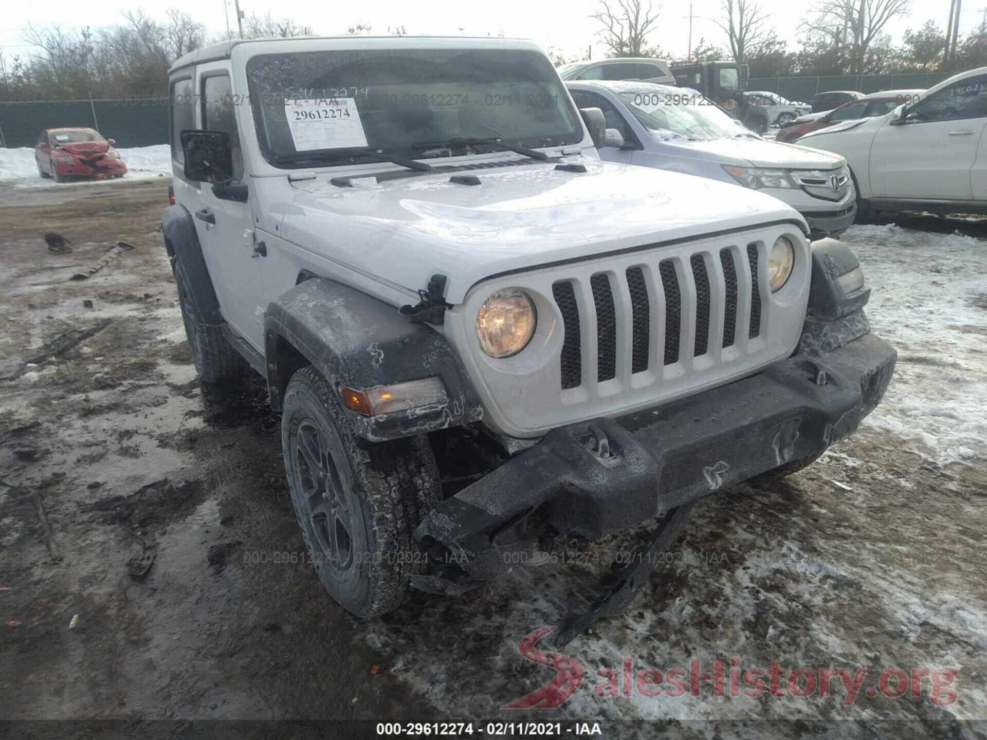 1C4GJXAG7JW153733 2018 JEEP WRANGLER