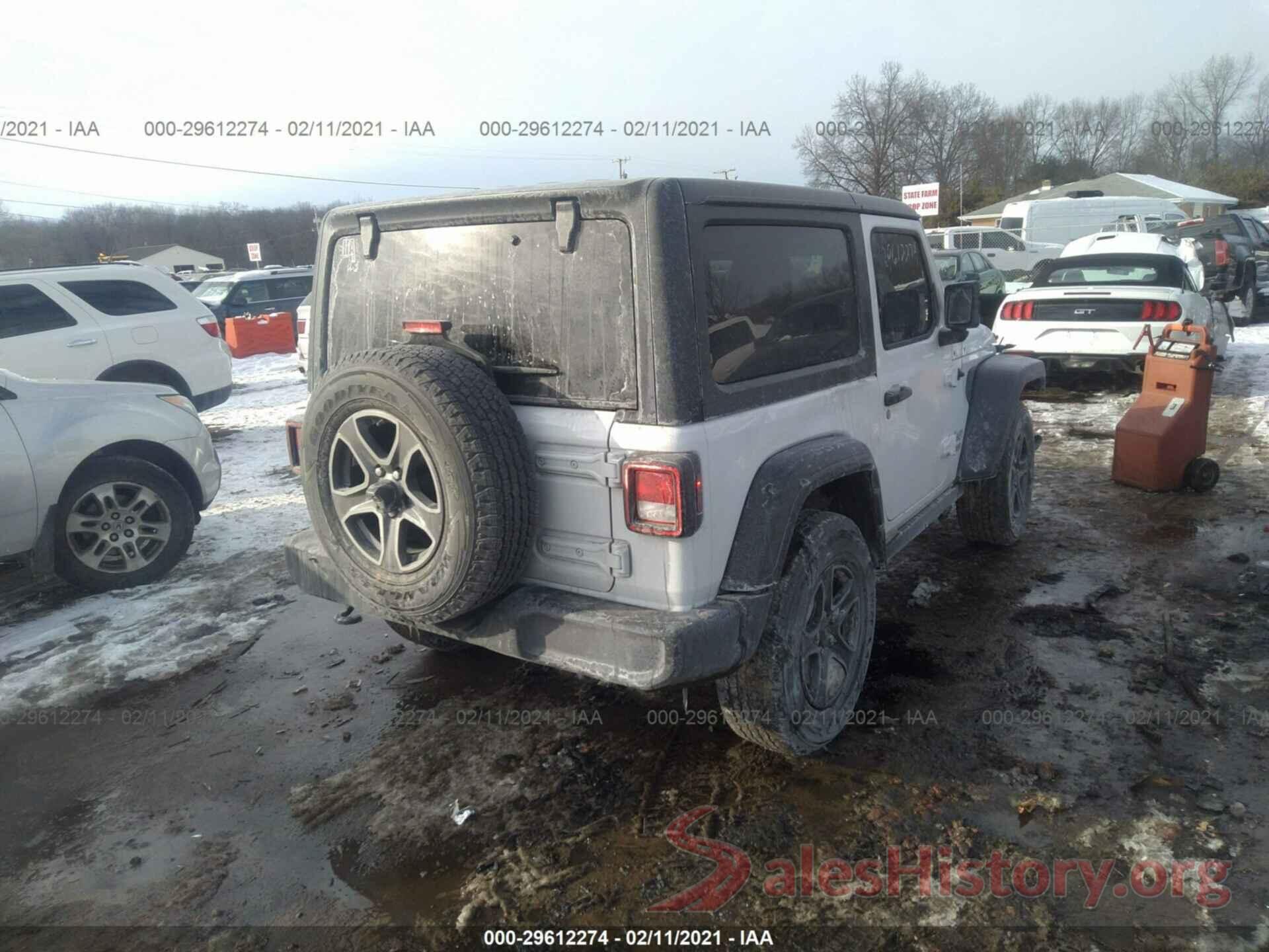 1C4GJXAG7JW153733 2018 JEEP WRANGLER