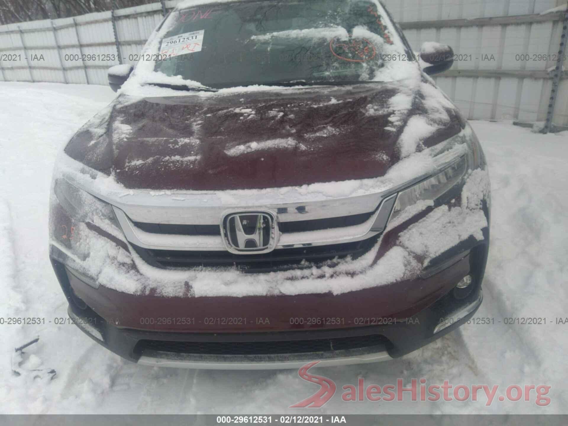 5FNYF6H07KB081172 2019 HONDA PILOT