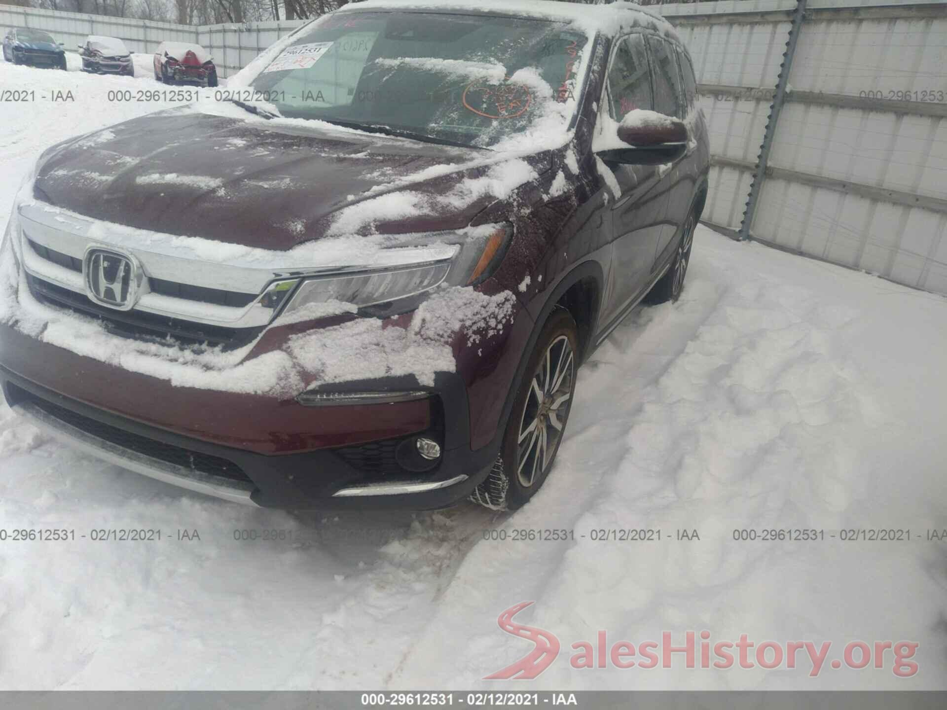 5FNYF6H07KB081172 2019 HONDA PILOT