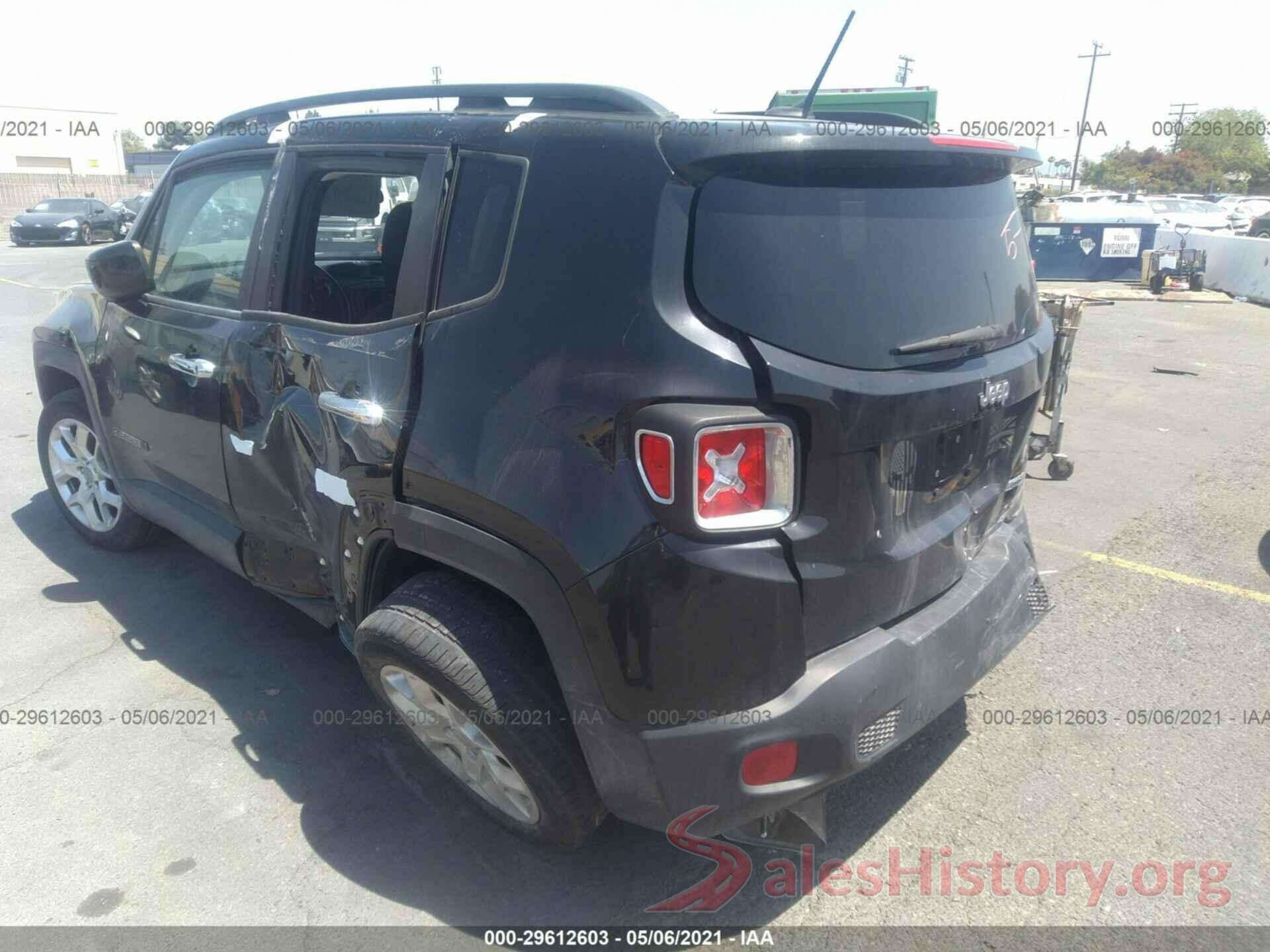 ZACCJABB4HPG14585 2017 JEEP RENEGADE