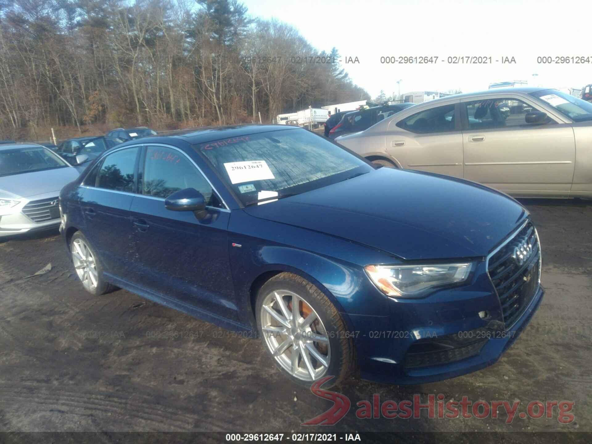 WAUJ8GFF0G1048956 2016 AUDI A3