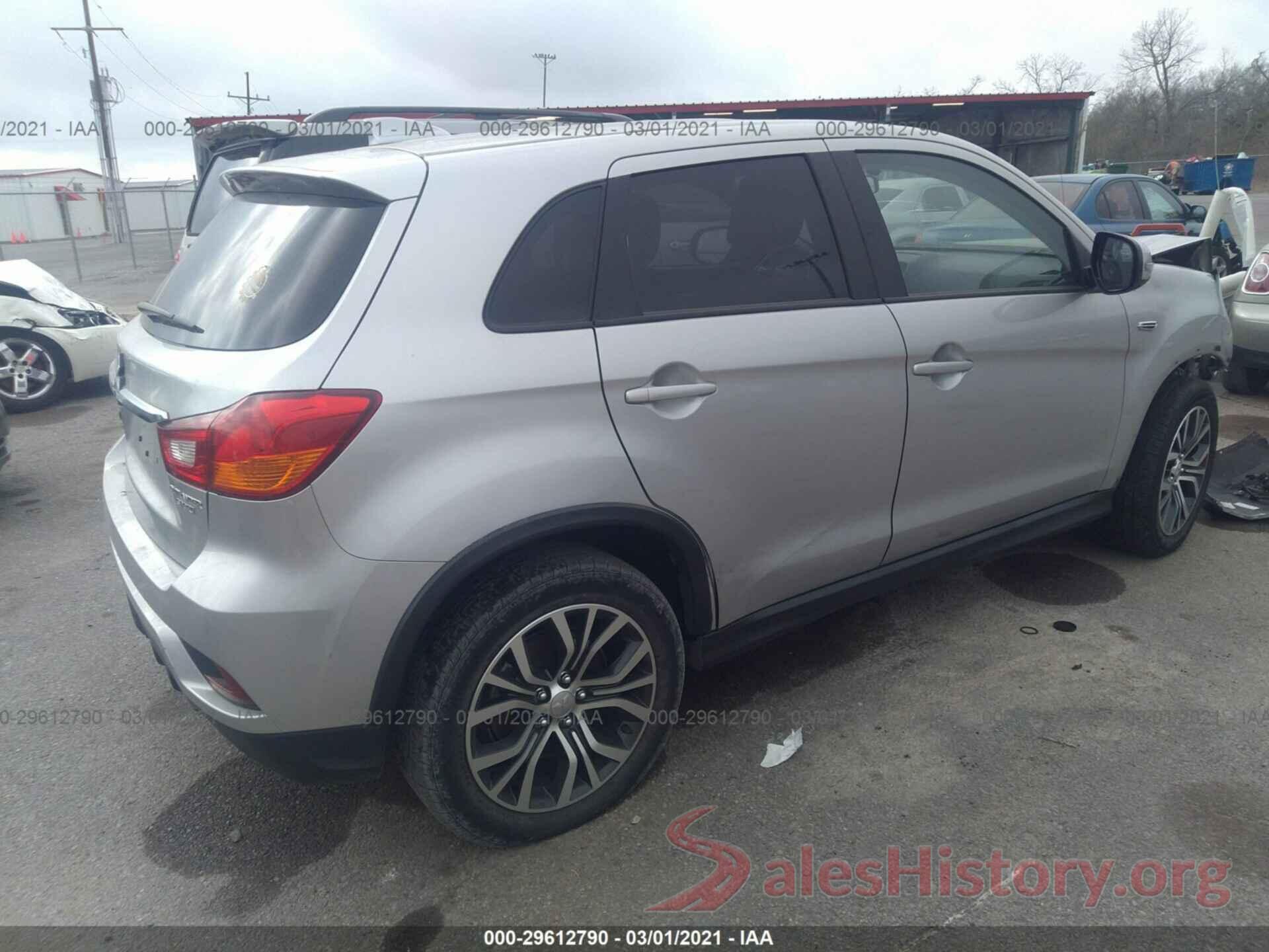 JA4AP3AU2KU000378 2019 MITSUBISHI OUTLANDER SPORT