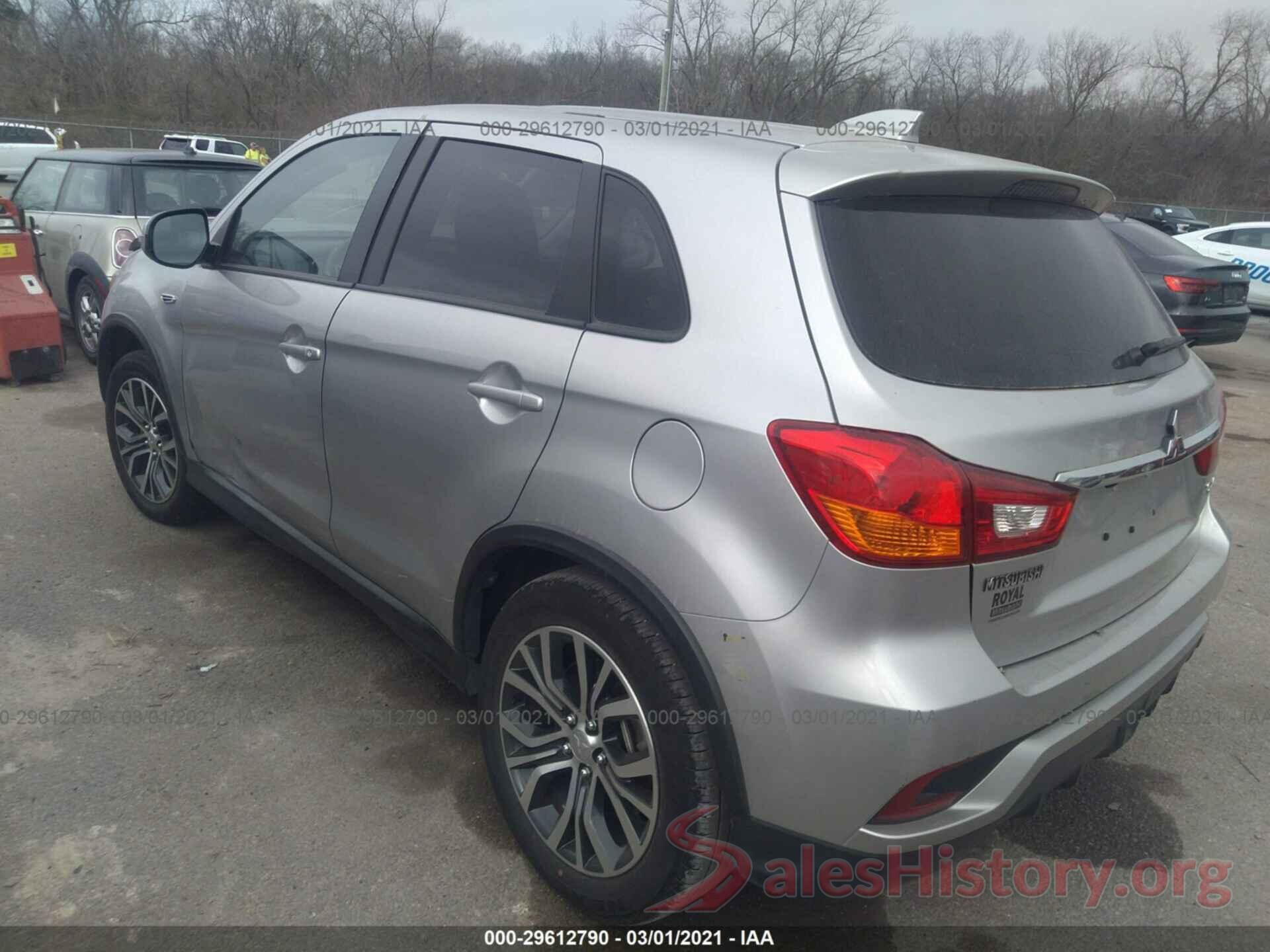 JA4AP3AU2KU000378 2019 MITSUBISHI OUTLANDER SPORT