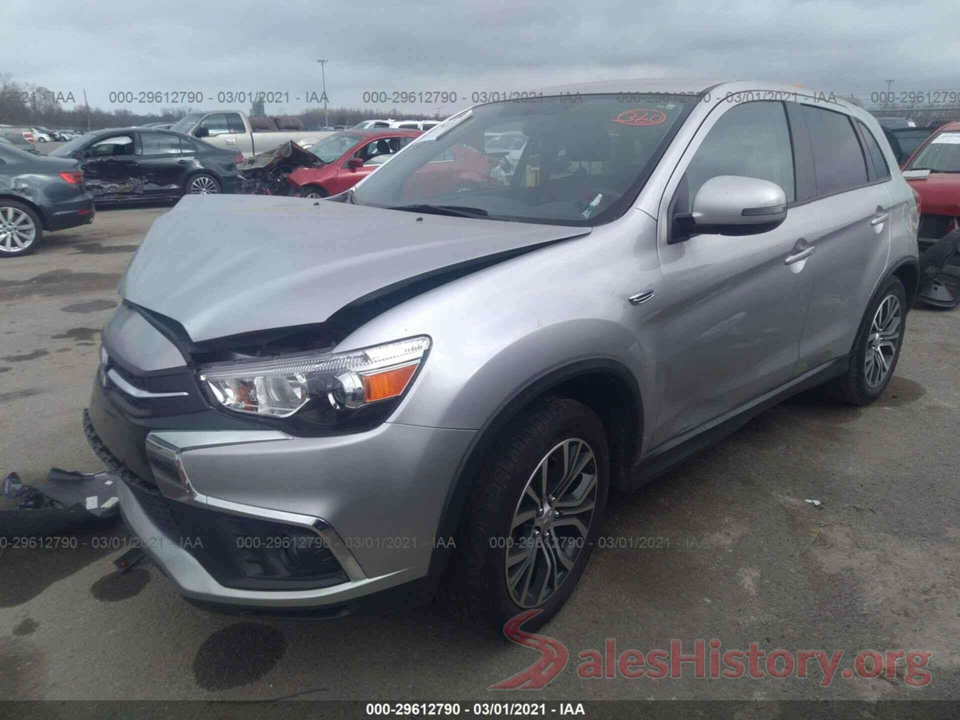 JA4AP3AU2KU000378 2019 MITSUBISHI OUTLANDER SPORT