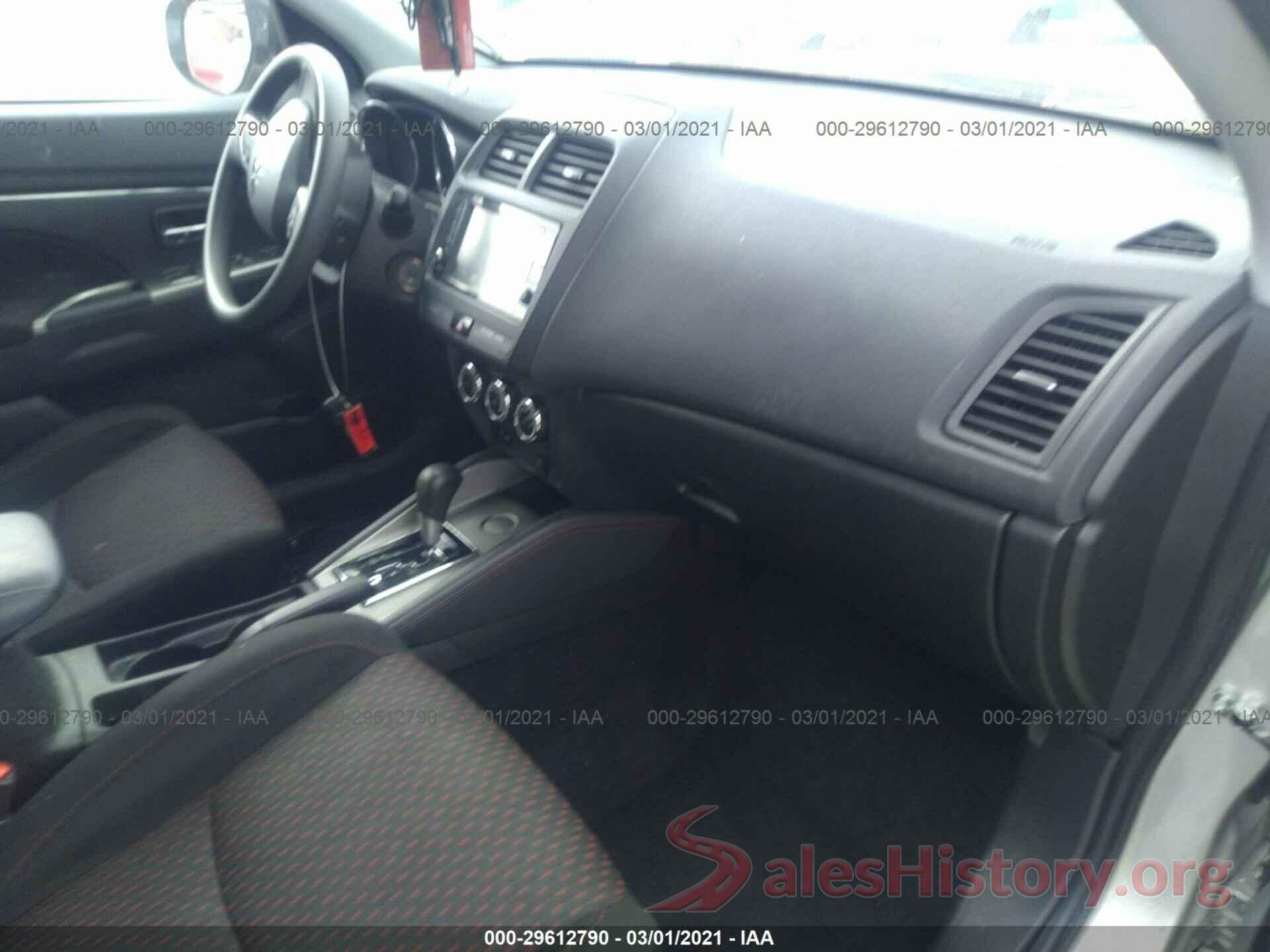 JA4AP3AU2KU000378 2019 MITSUBISHI OUTLANDER SPORT