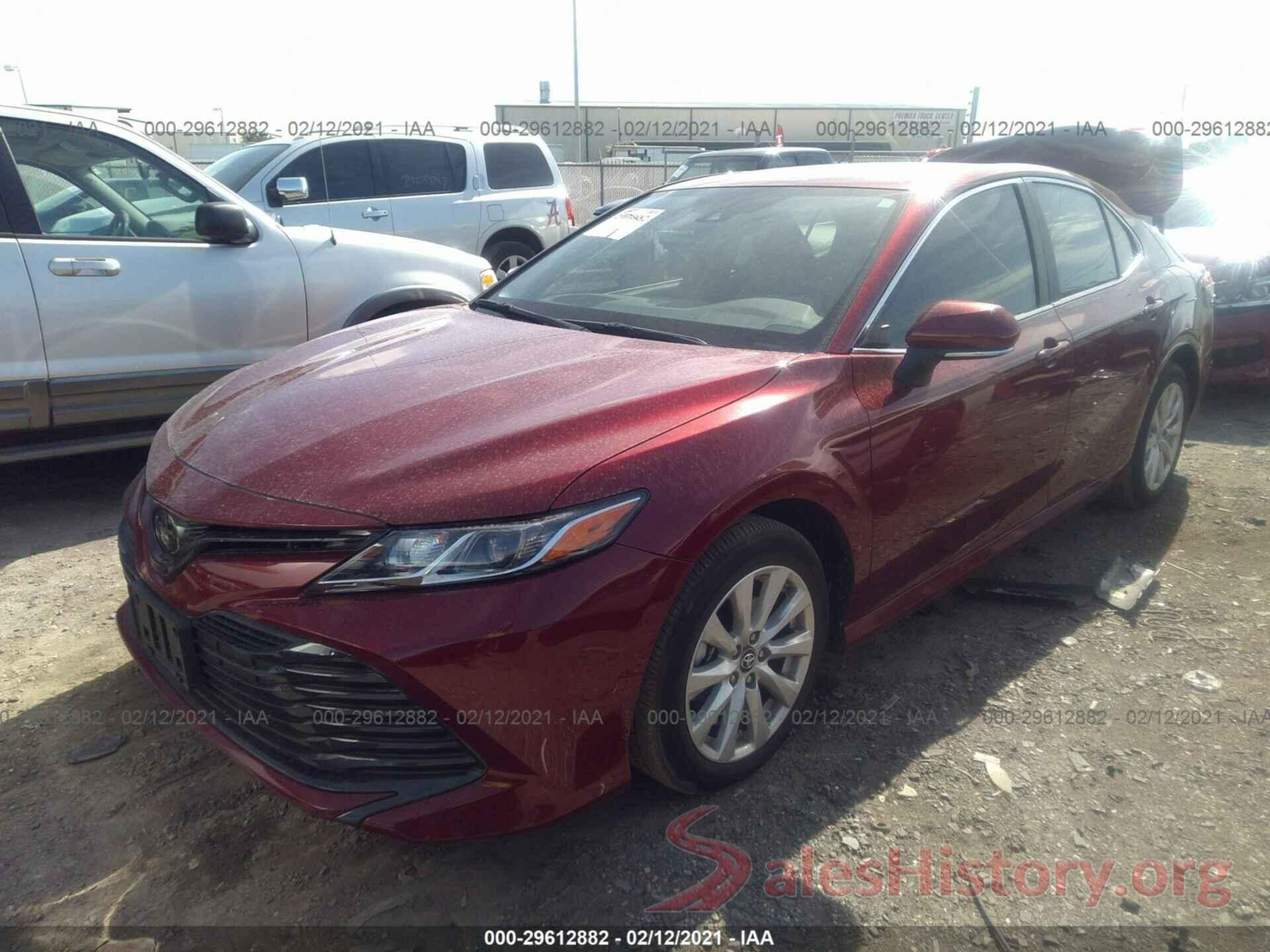 4T1B11HK0KU817221 2019 TOYOTA CAMRY