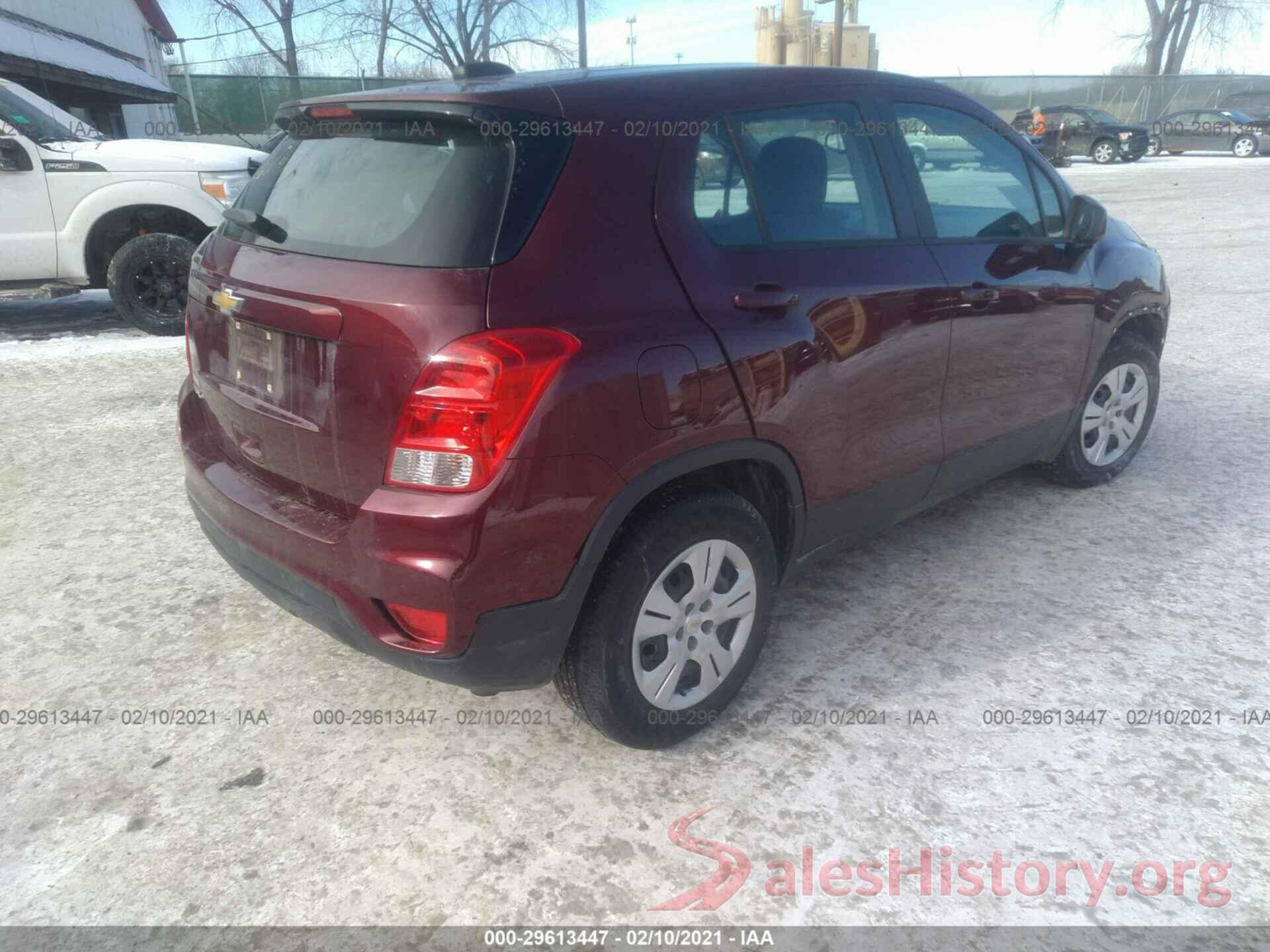 3GNCJKSB7HL231875 2017 CHEVROLET TRAX