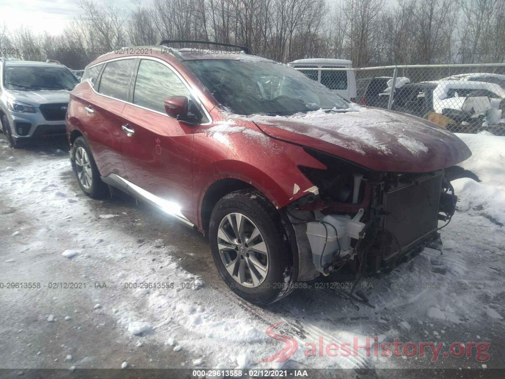 5N1AZ2MH8GN104850 2016 NISSAN MURANO