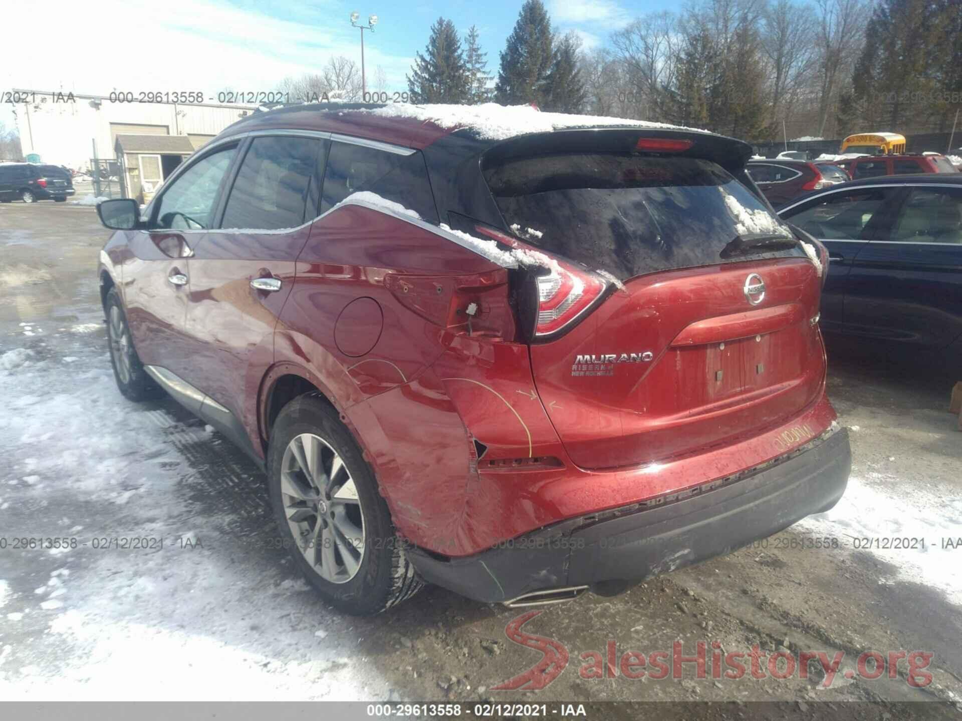 5N1AZ2MH8GN104850 2016 NISSAN MURANO