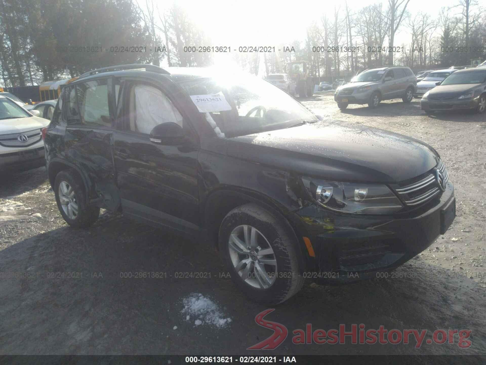 WVGBV7AX7HW507075 2017 VOLKSWAGEN TIGUAN