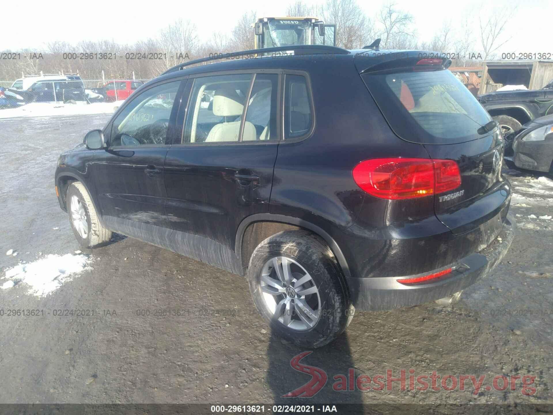 WVGBV7AX7HW507075 2017 VOLKSWAGEN TIGUAN