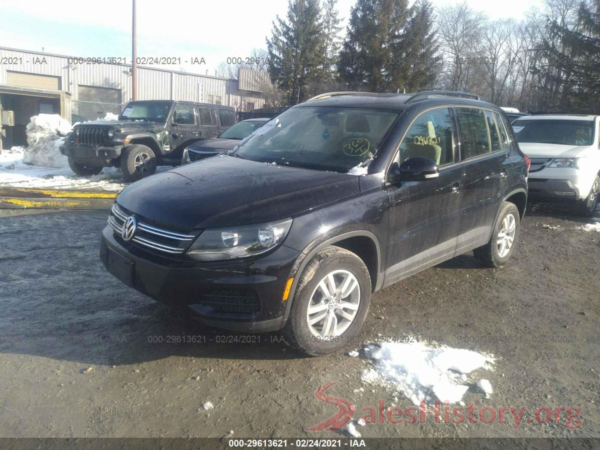 WVGBV7AX7HW507075 2017 VOLKSWAGEN TIGUAN