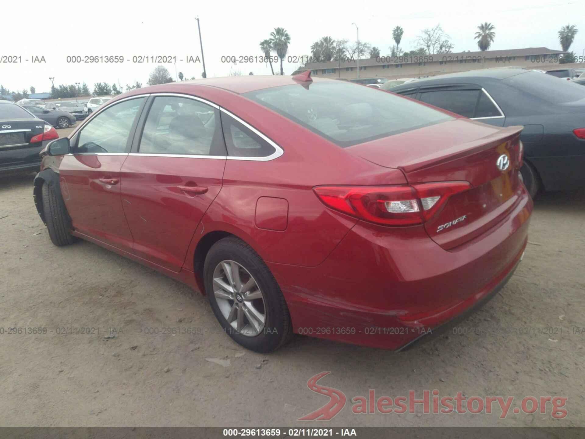 5NPE24AF5HH558628 2017 HYUNDAI SONATA