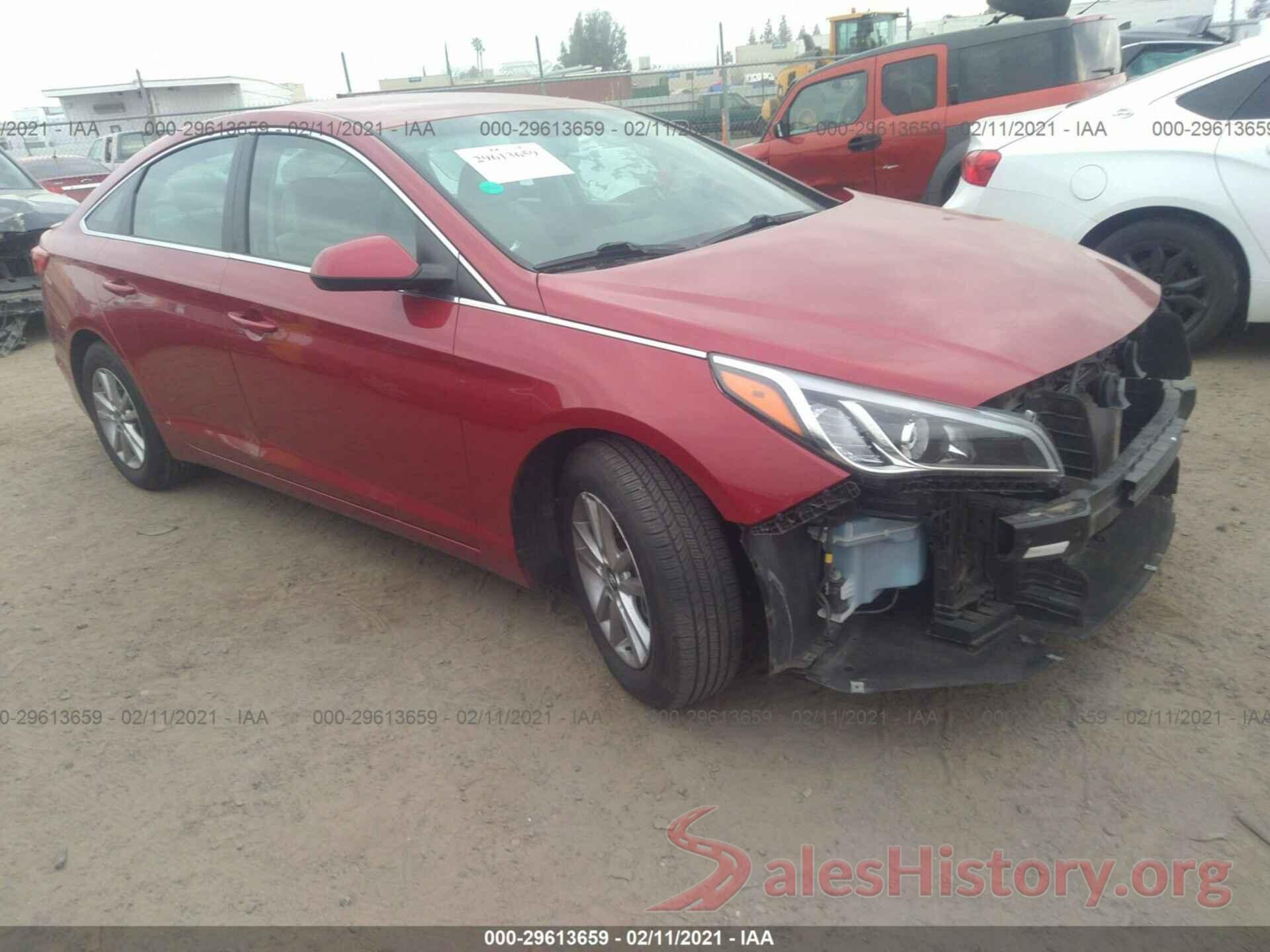 5NPE24AF5HH558628 2017 HYUNDAI SONATA