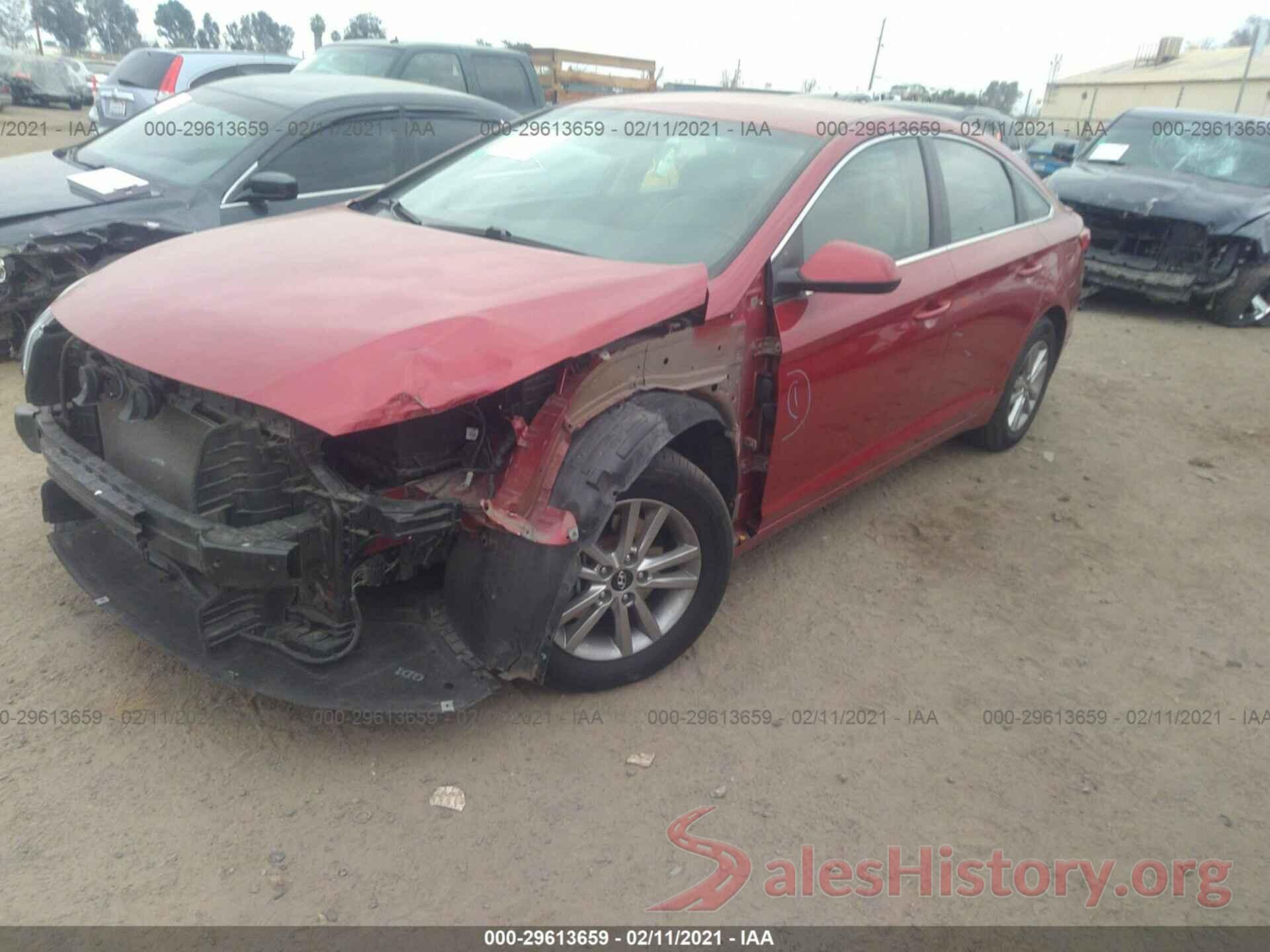 5NPE24AF5HH558628 2017 HYUNDAI SONATA