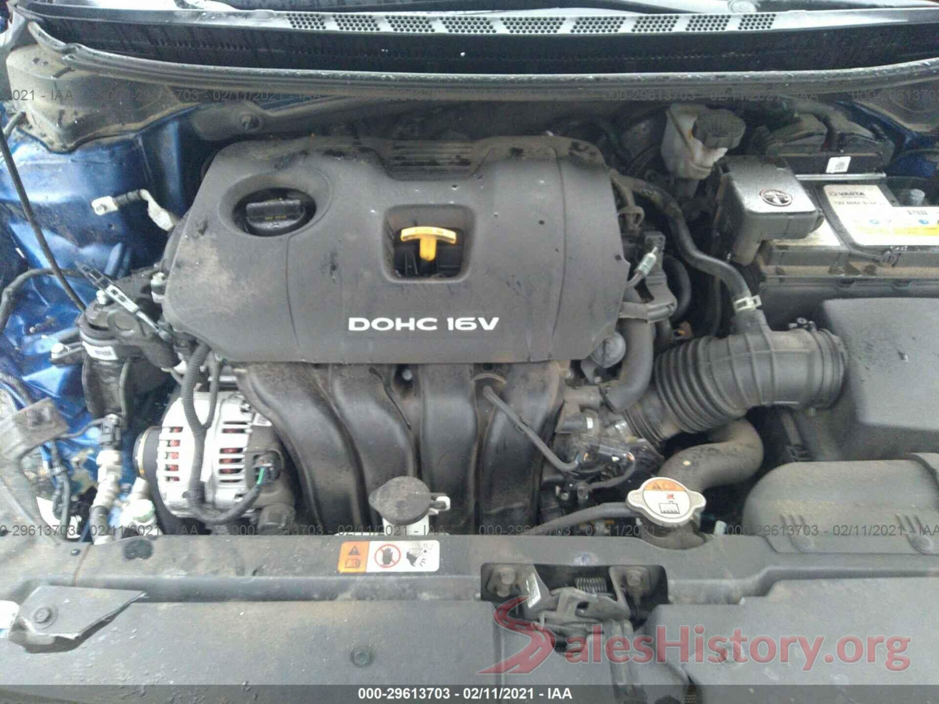 3KPFK4A71HE135787 2017 KIA FORTE