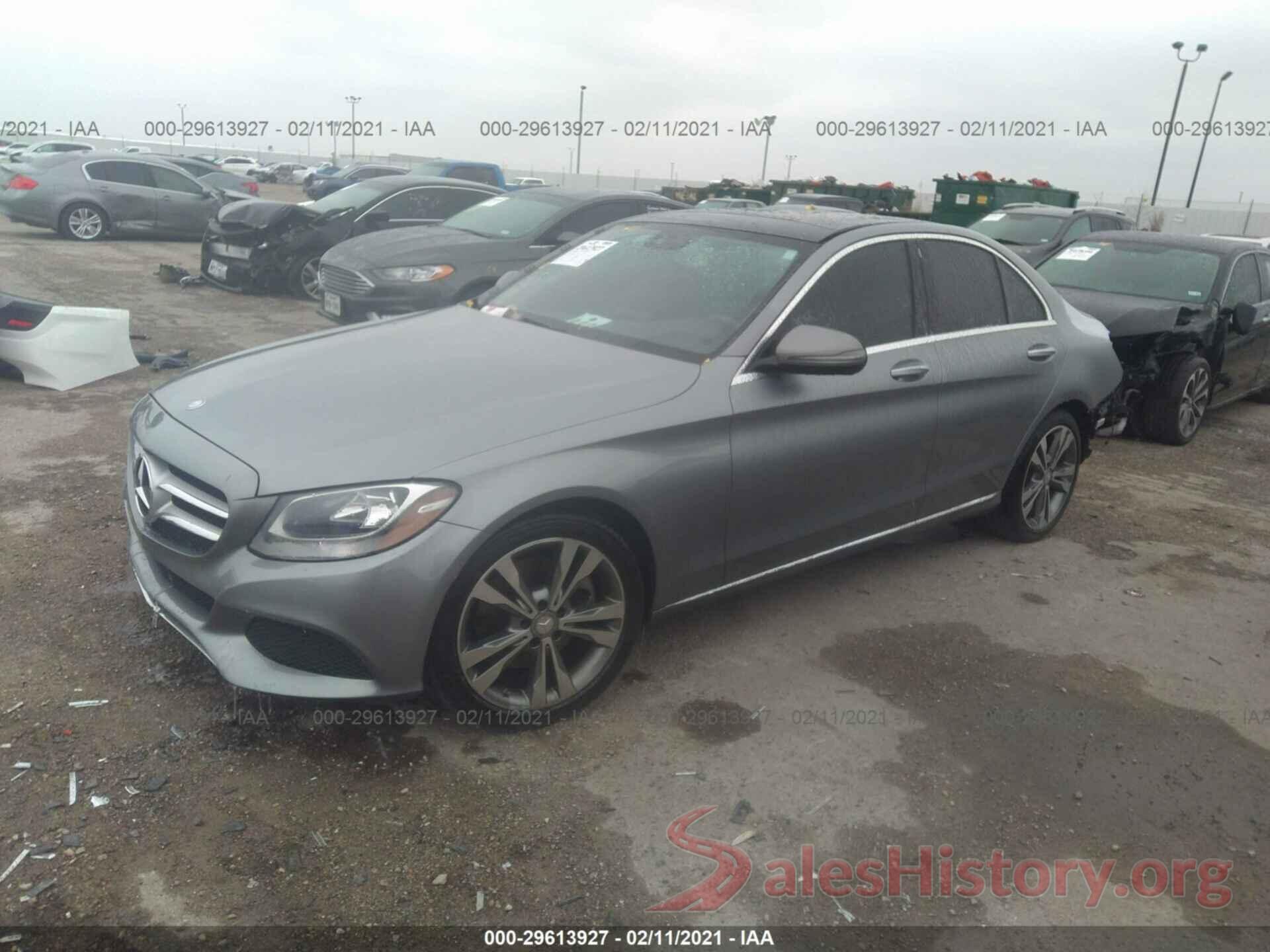 55SWF4JB5GU118037 2016 MERCEDES-BENZ C-CLASS