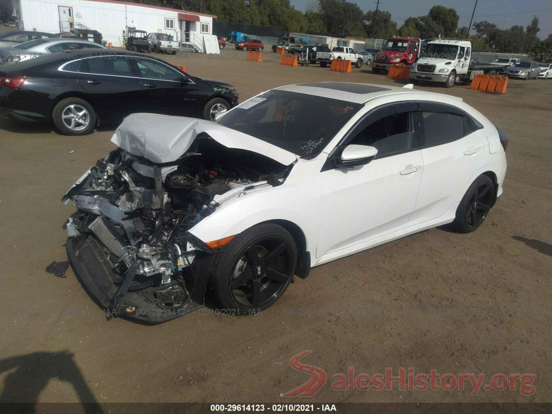 SHHFK7H56HU430205 2017 HONDA CIVIC HATCHBACK