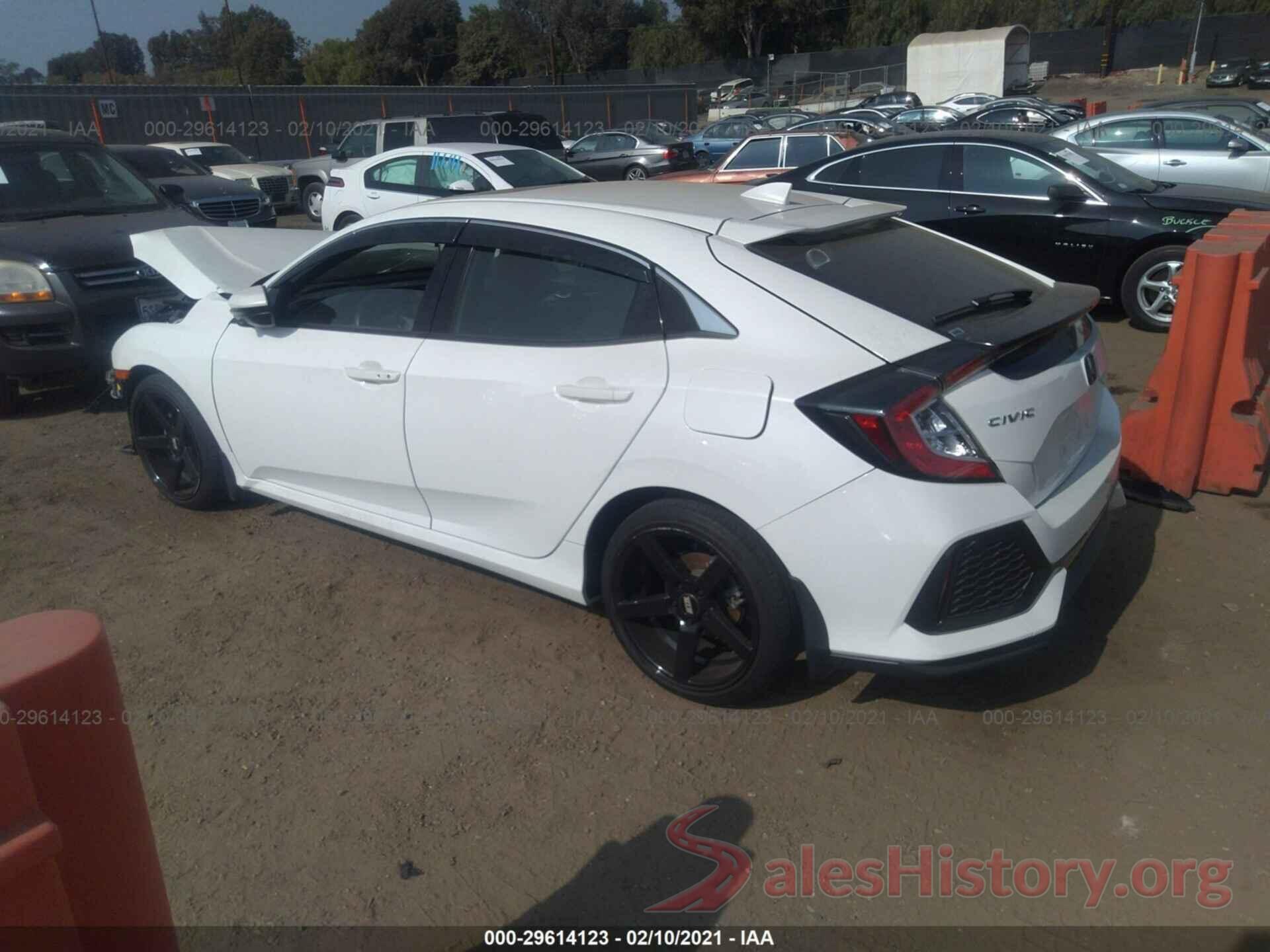 SHHFK7H56HU430205 2017 HONDA CIVIC HATCHBACK