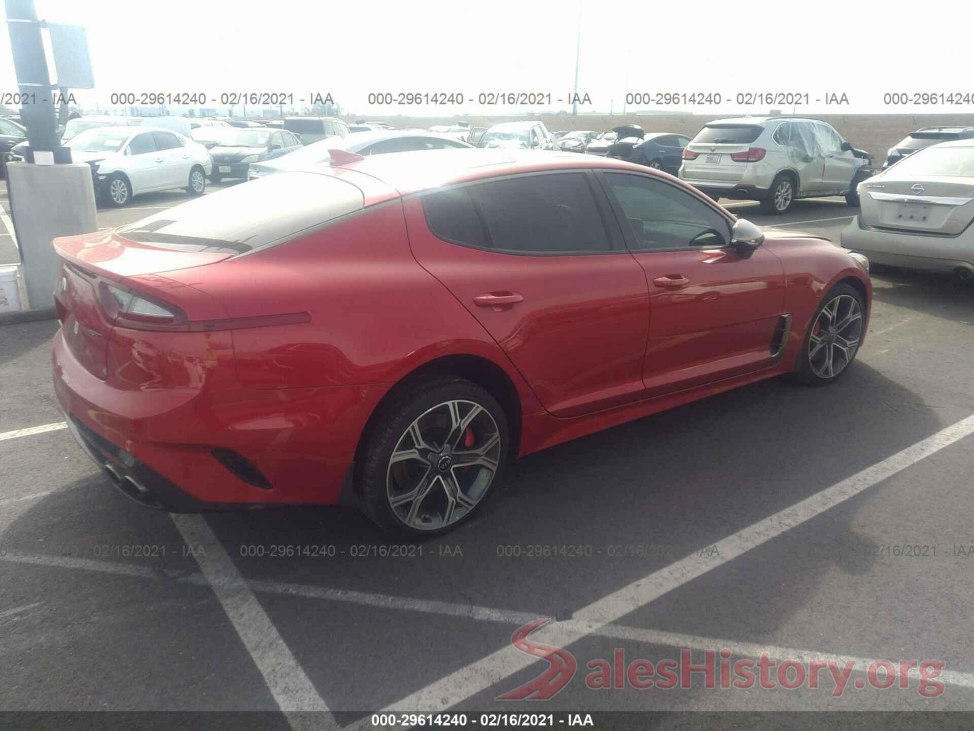 KNAE55LC2J6017825 2018 KIA STINGER