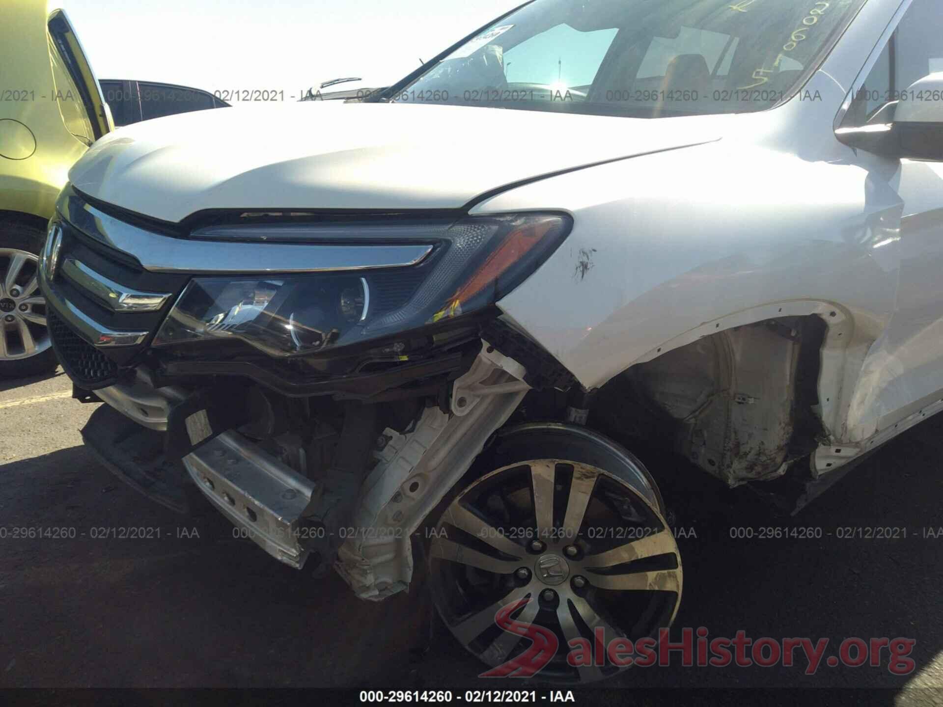 5FNYF5H52HB010671 2017 HONDA PILOT