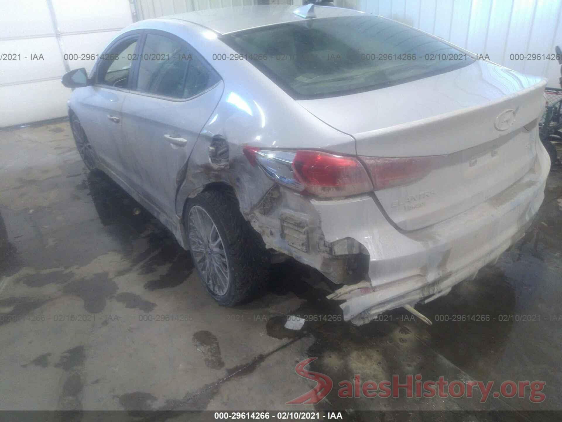 KMHD04LB6JU539895 2018 HYUNDAI ELANTRA