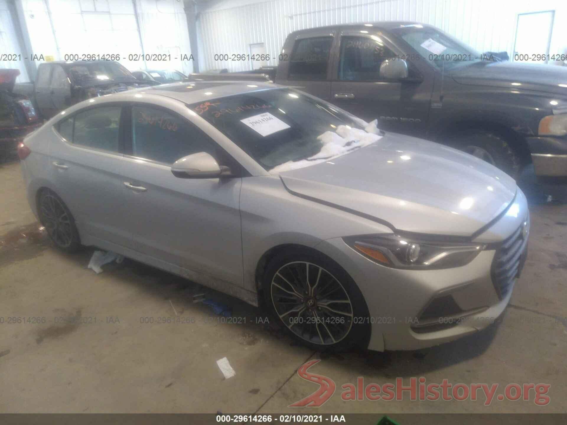 KMHD04LB6JU539895 2018 HYUNDAI ELANTRA