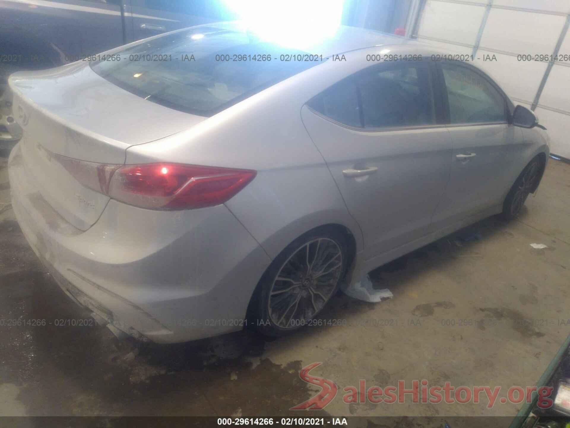 KMHD04LB6JU539895 2018 HYUNDAI ELANTRA