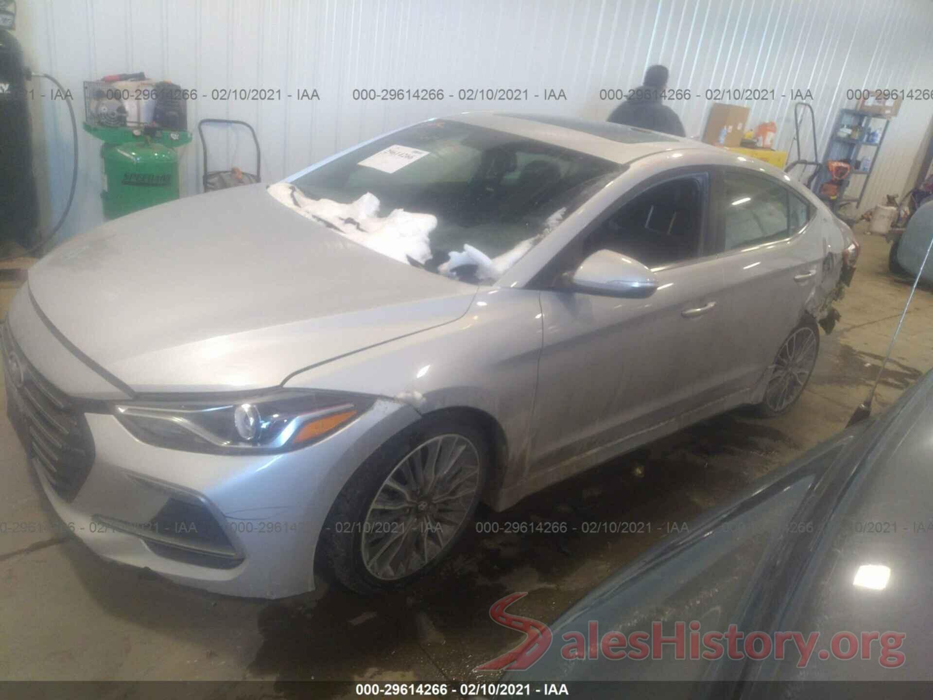 KMHD04LB6JU539895 2018 HYUNDAI ELANTRA