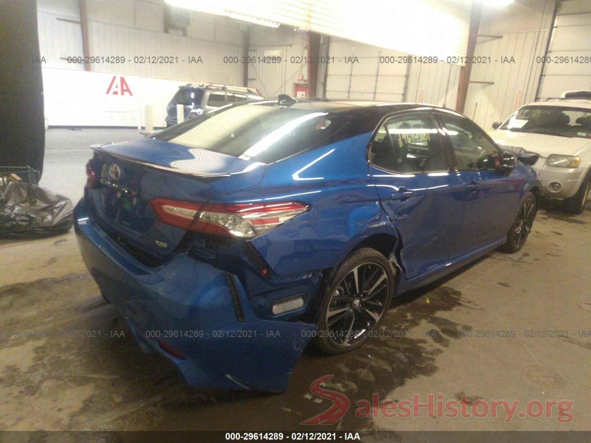 4T1B61HKXKU246158 2019 TOYOTA CAMRY