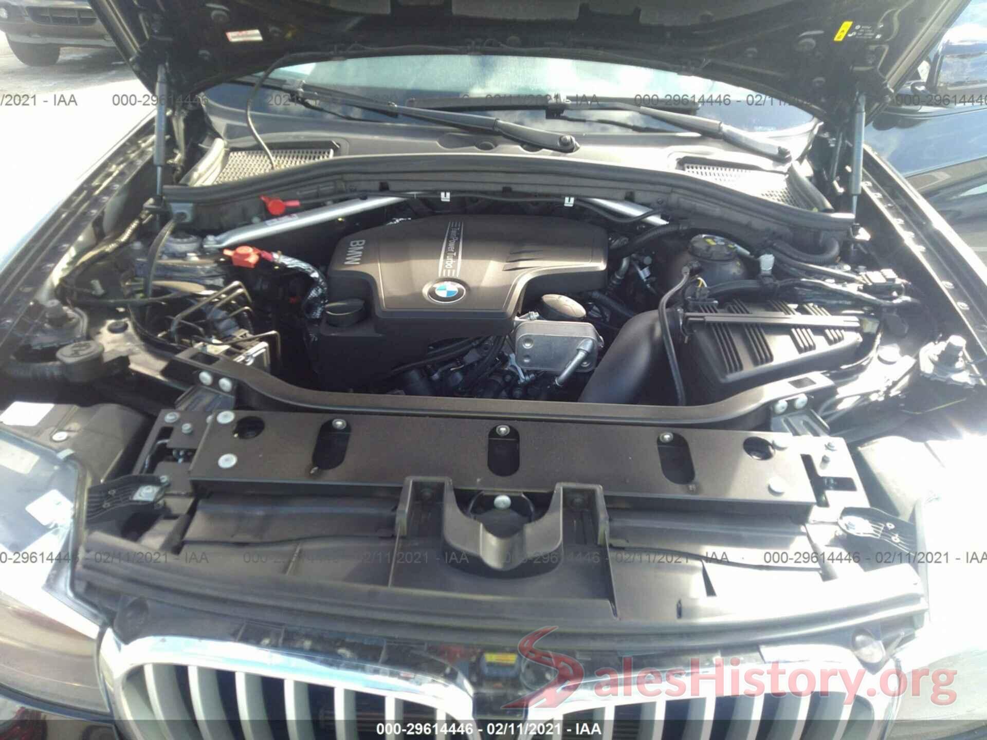 5UXWZ7C36H0X43108 2017 BMW X3