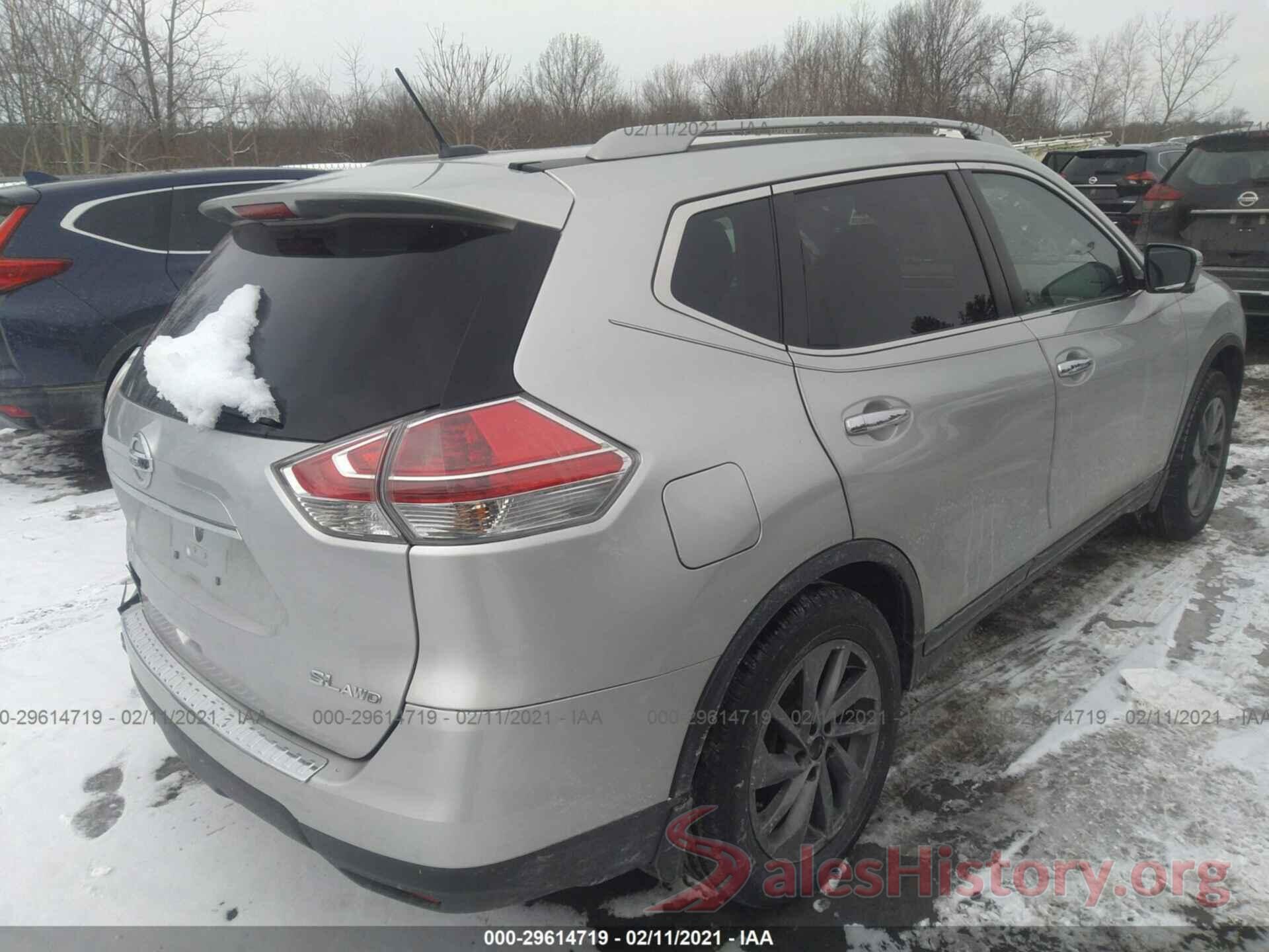 5N1AT2MV6GC886357 2016 NISSAN ROGUE