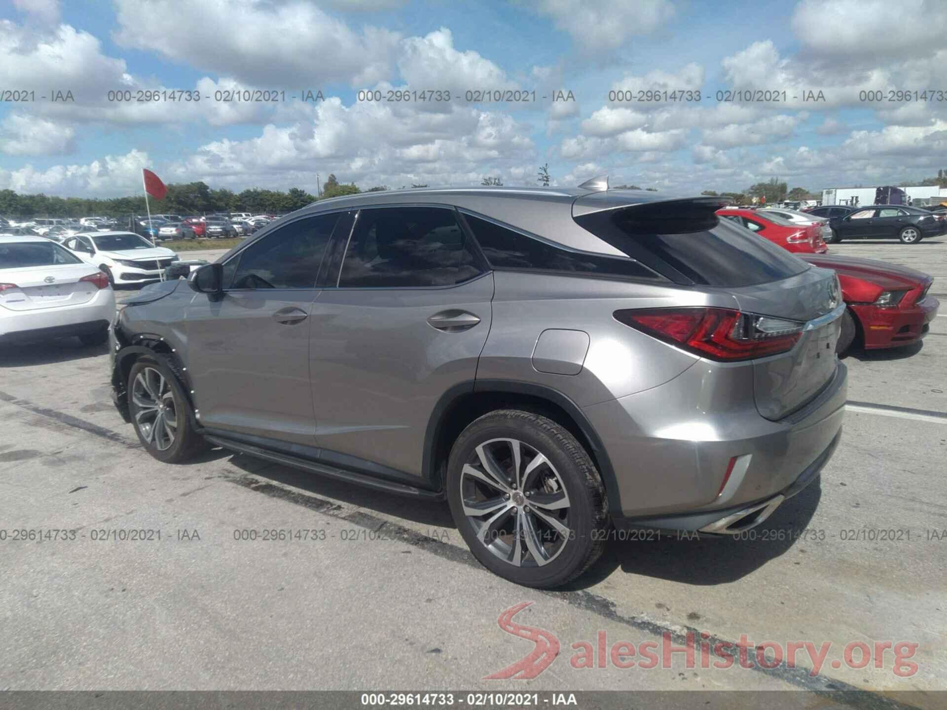 2T2ZZMCA2HC088233 2017 LEXUS RX