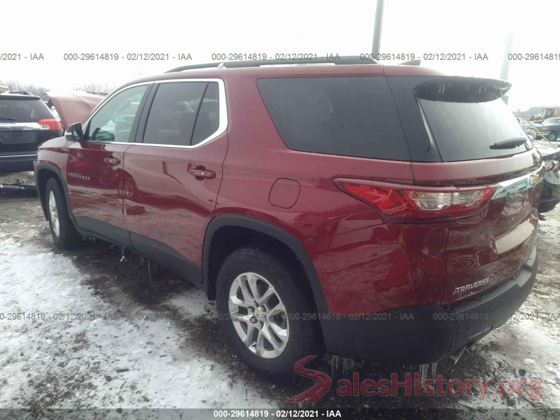 1GNERHKW7MJ101877 2021 CHEVROLET TRAVERSE